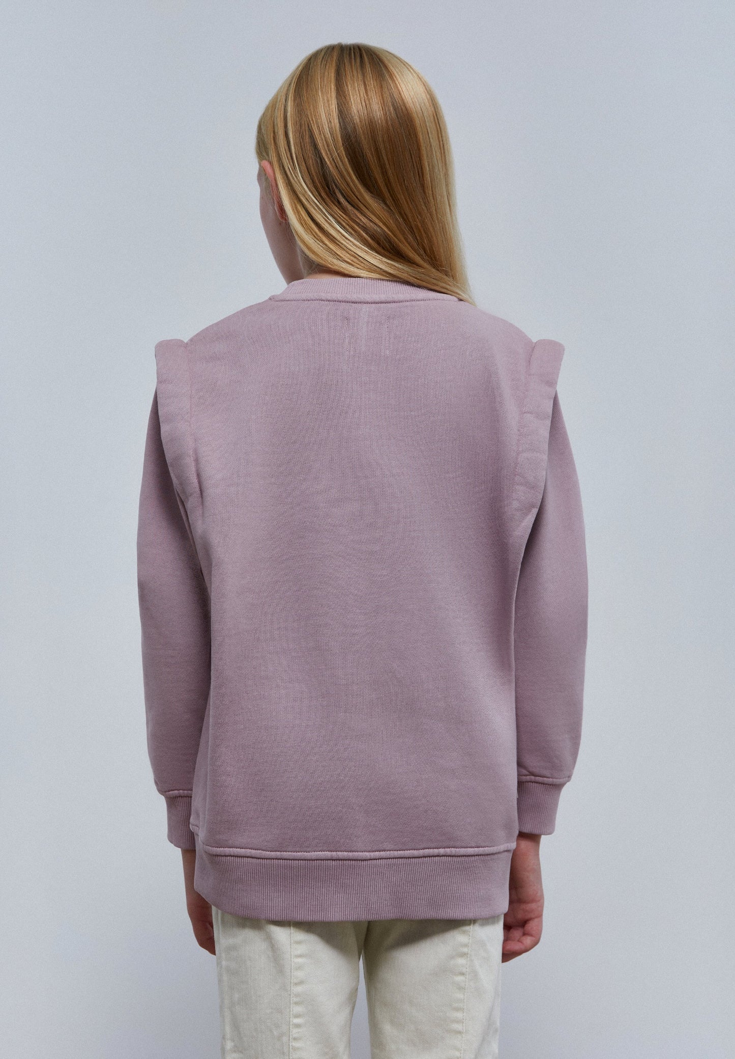 SUDADERA ZEBRA PLIEGUES HOMBRO