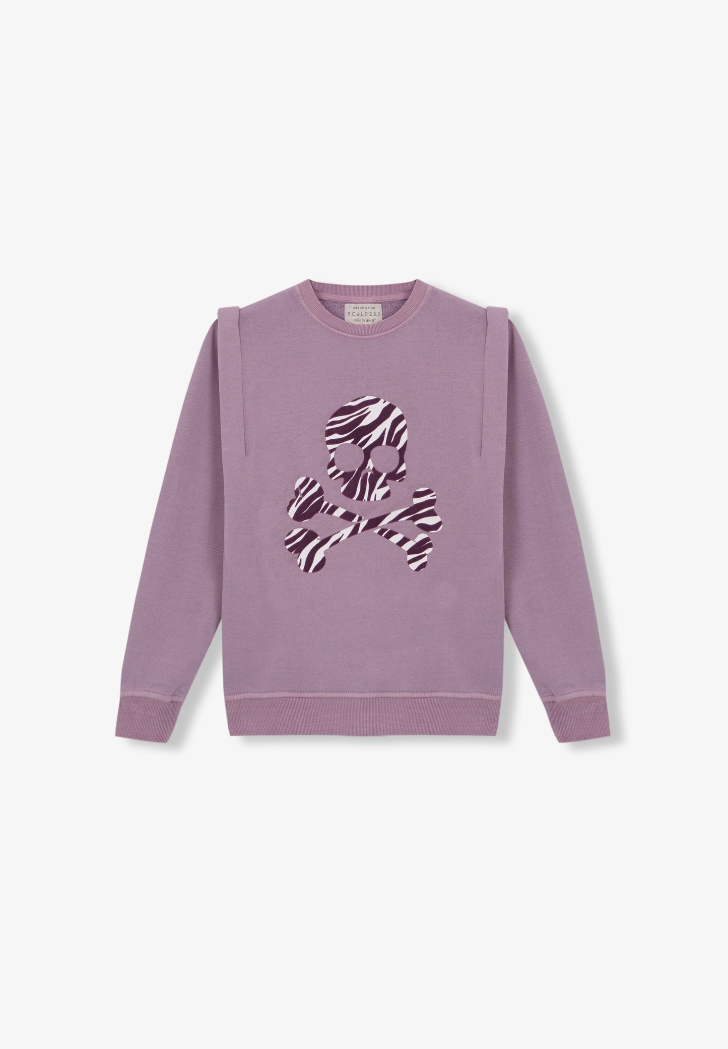 SUDADERA ZEBRA PLIEGUES HOMBRO