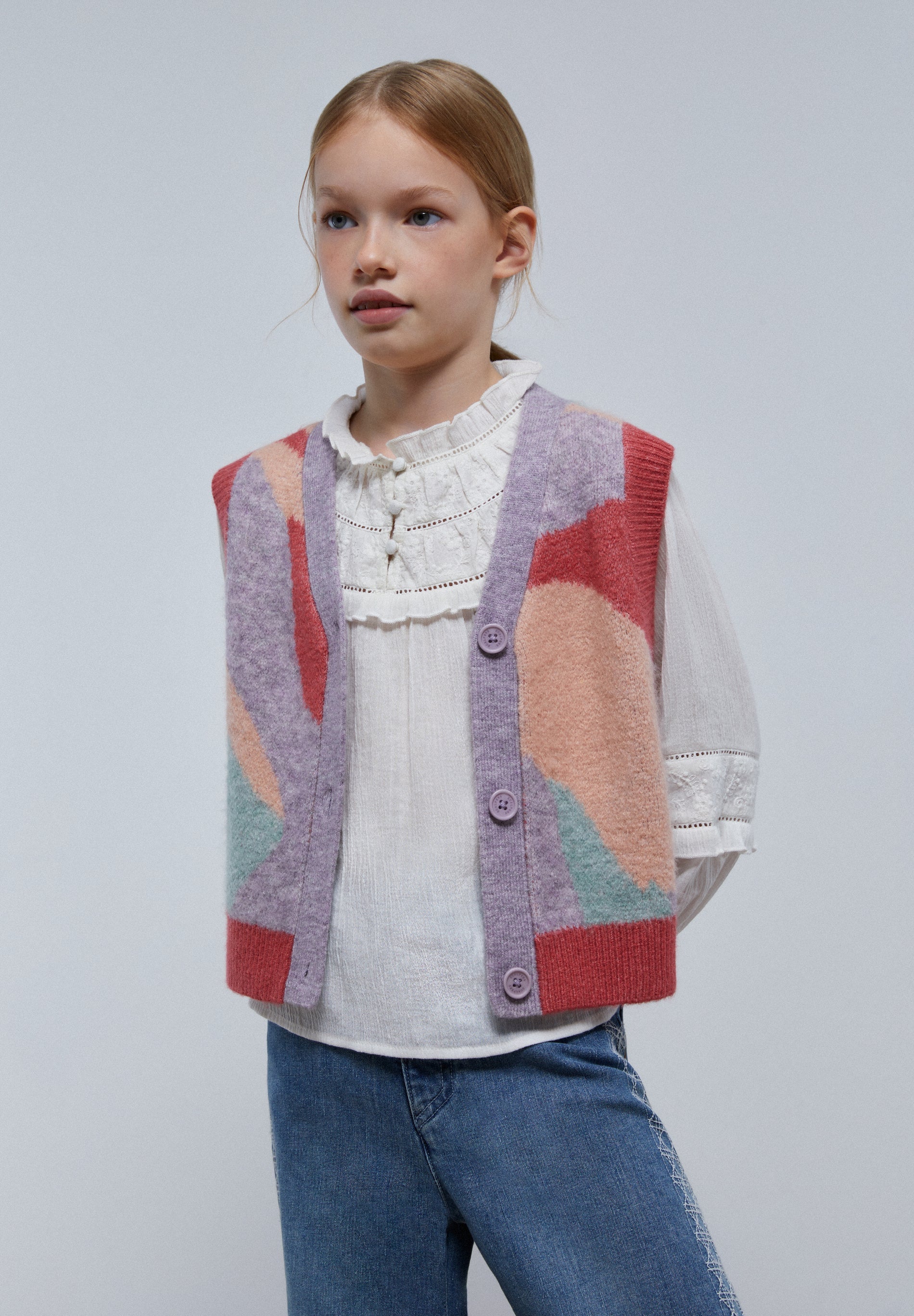 CHALECO PUNTO JACQUARD