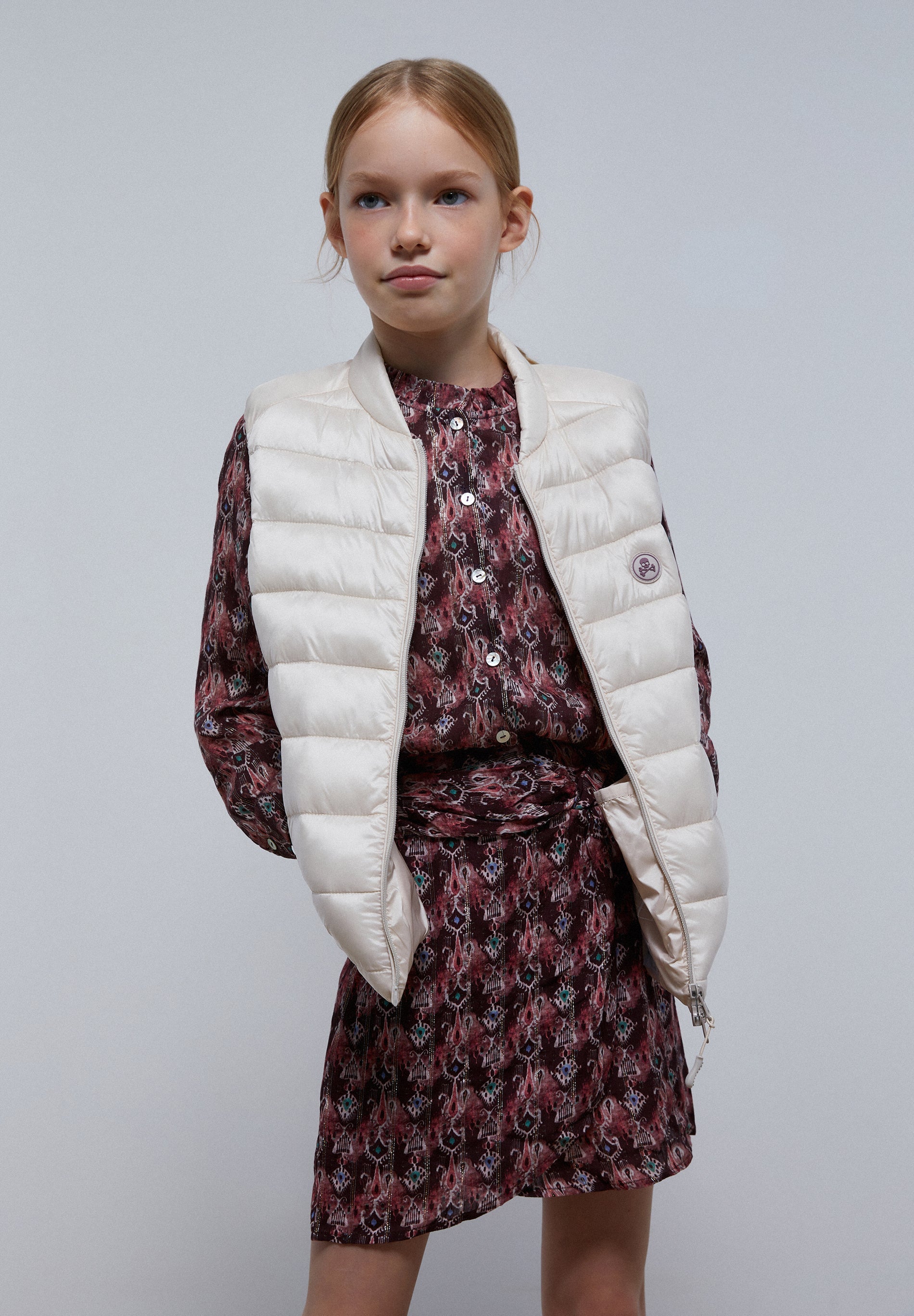 CHALECO ACOLCHADO CALAVERA