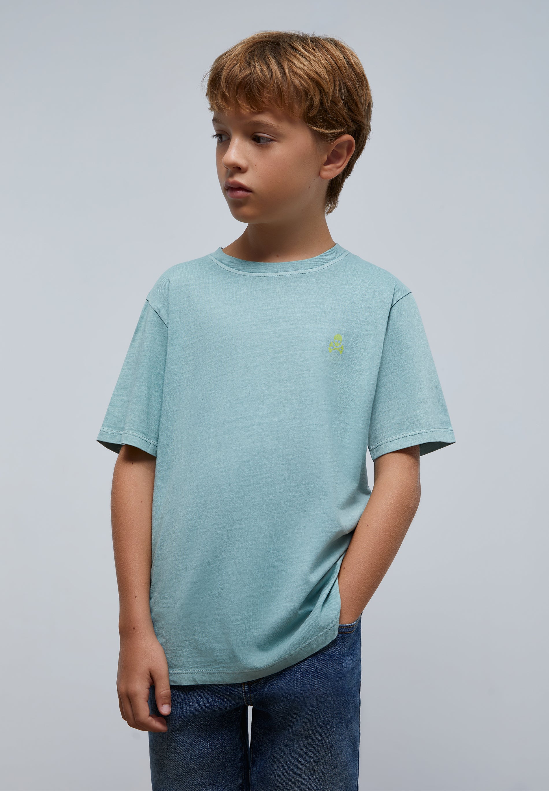 CAMISTA LAVADA CALAVERA FLUOR