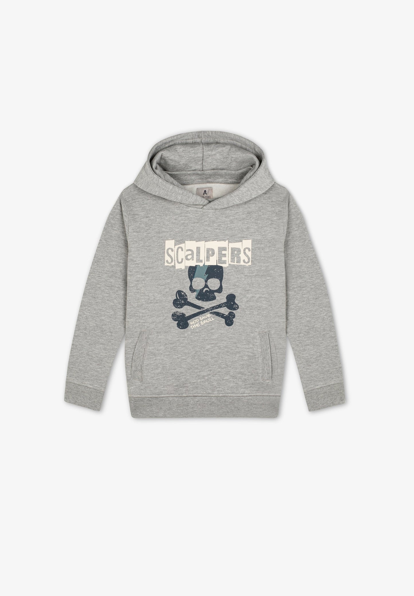 SUDADERA CAPUCHA PRINT CALAVERA