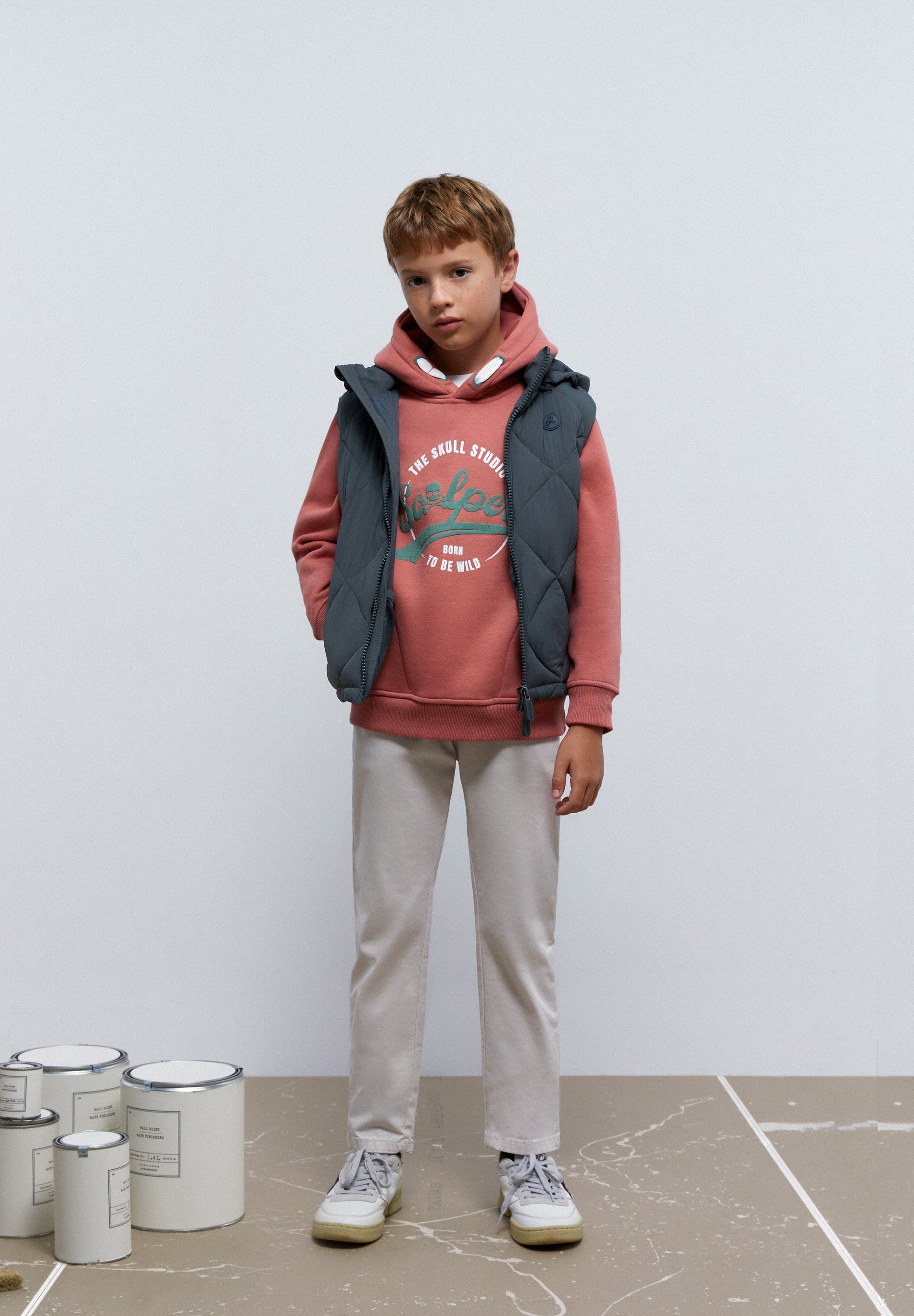 CHALECO ACOLCHADO CAPUCHA