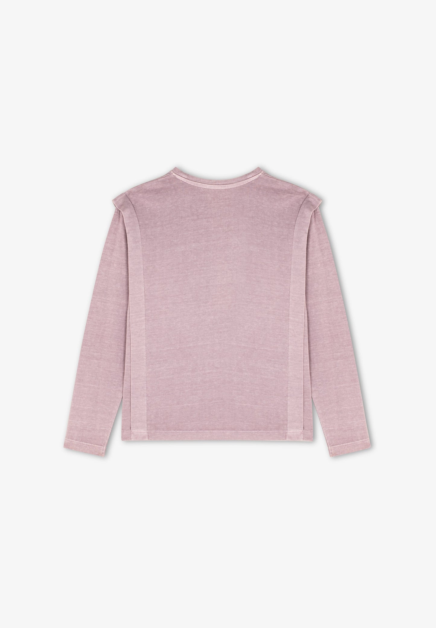 CAMISETA MANGA LARGA PLIEGUES