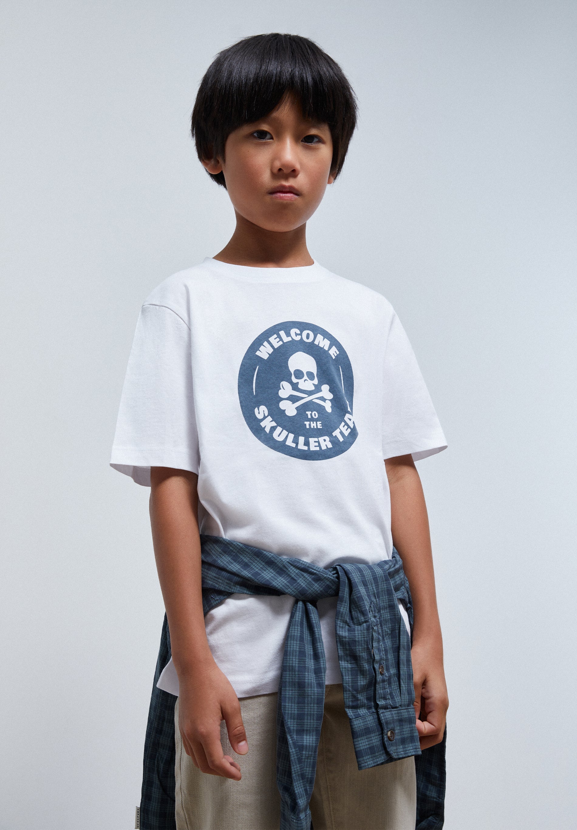 CAMISETA LAVADA PRINT CIRCULAR