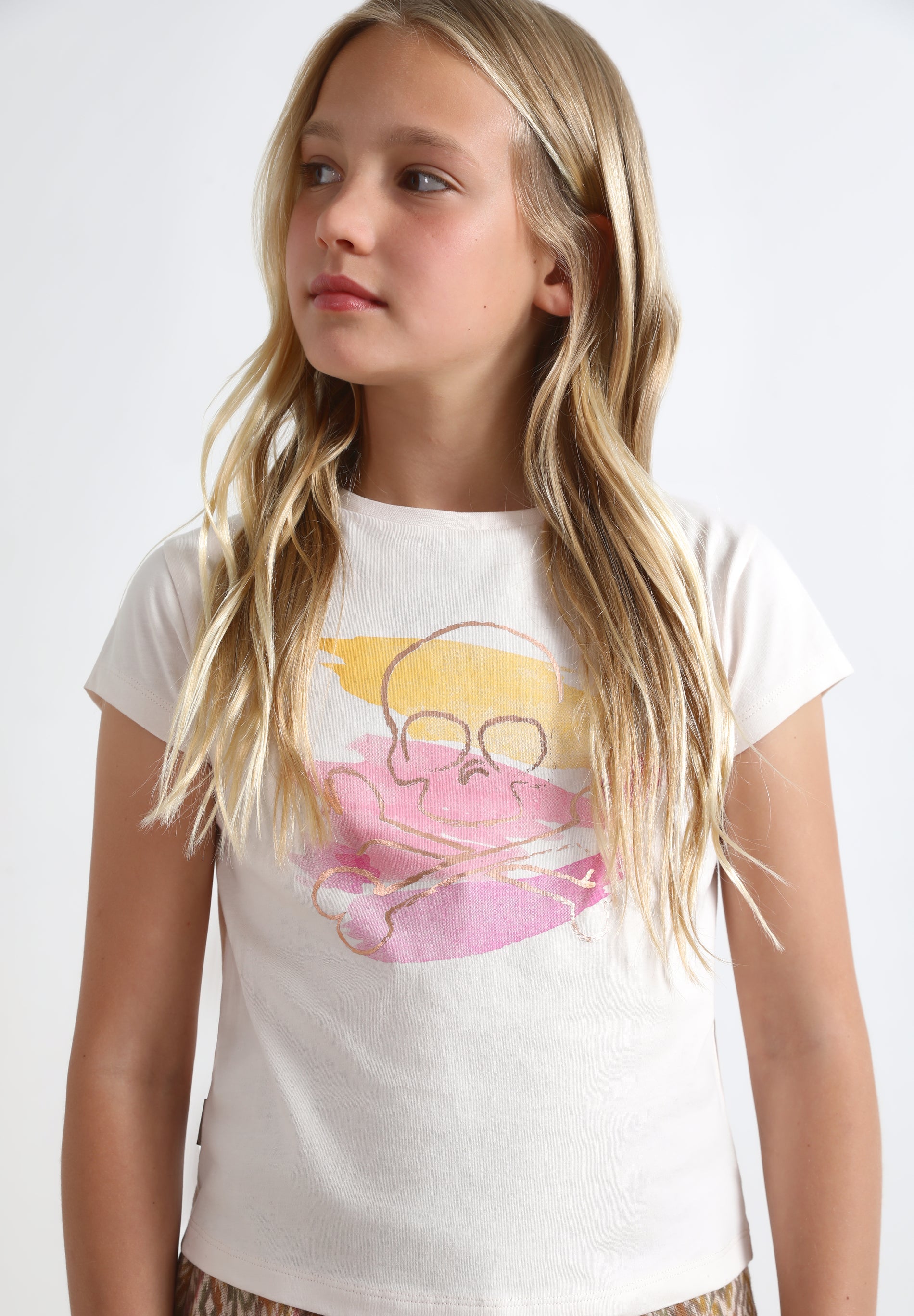CAMISETA CALAVERA COLORES