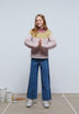 JEANS CULOTTE BICOLOR