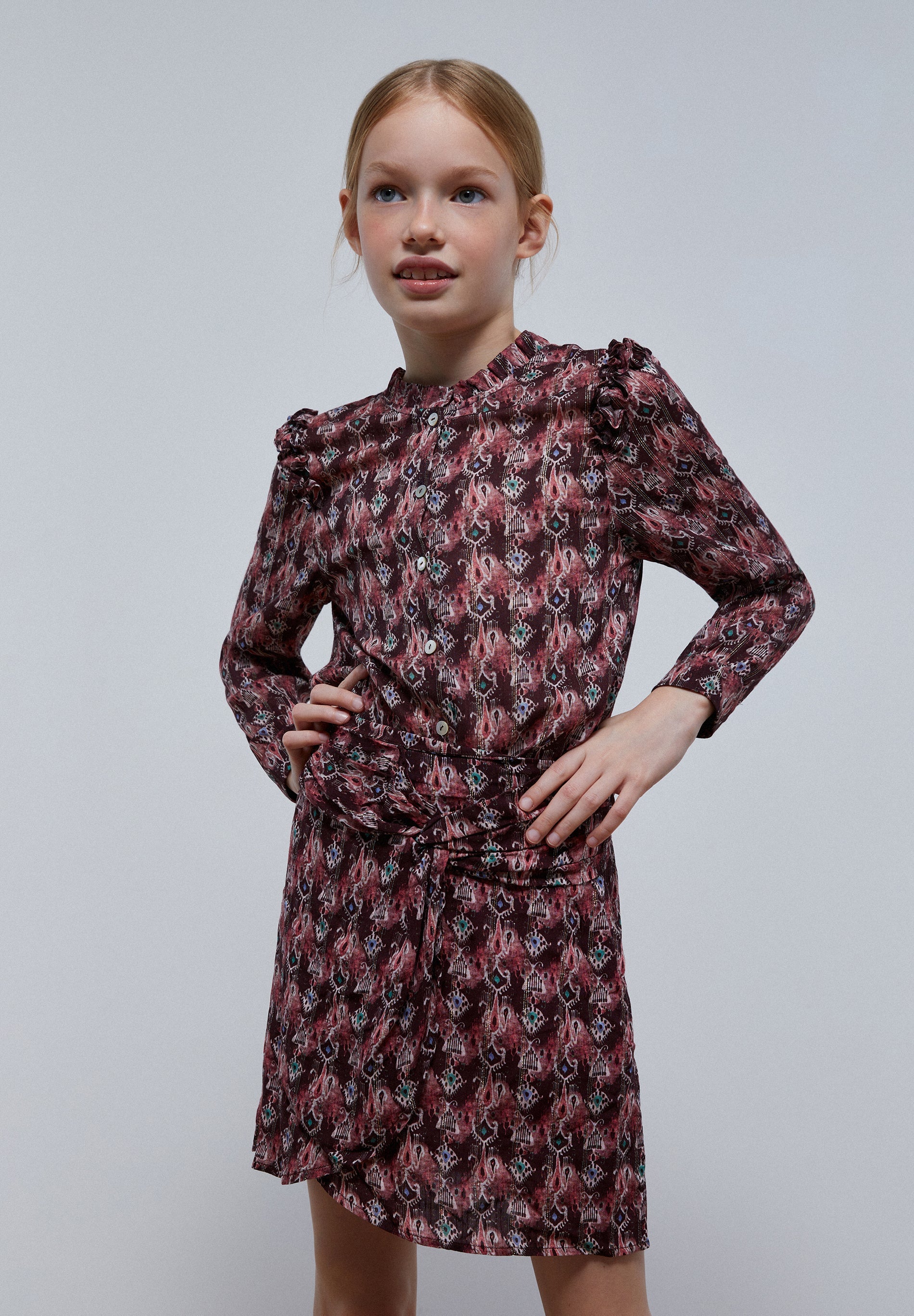 BLUSA PRINT VOLANTE
