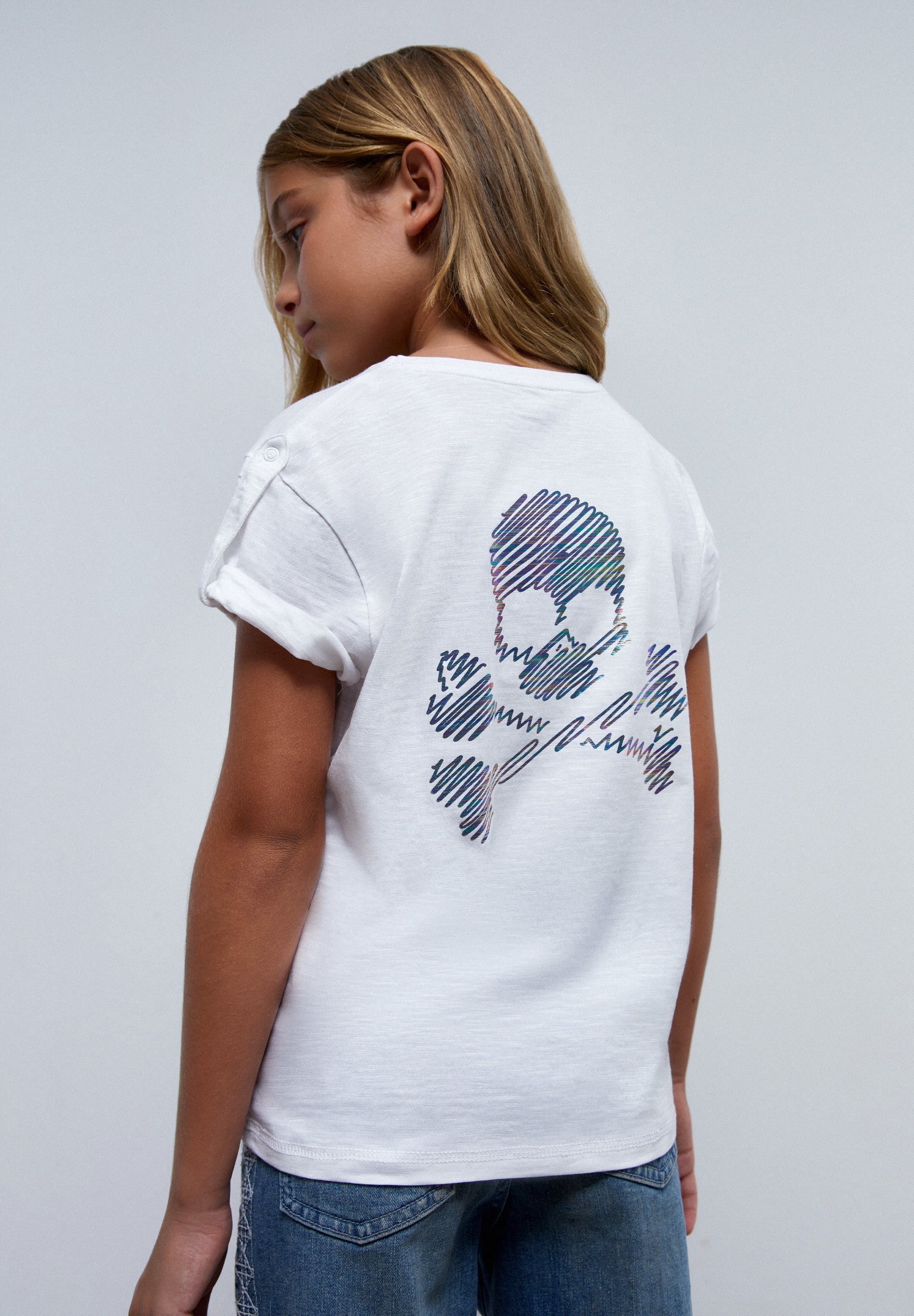 CAMISETA FLAMÉ CALAVERA TRASERA