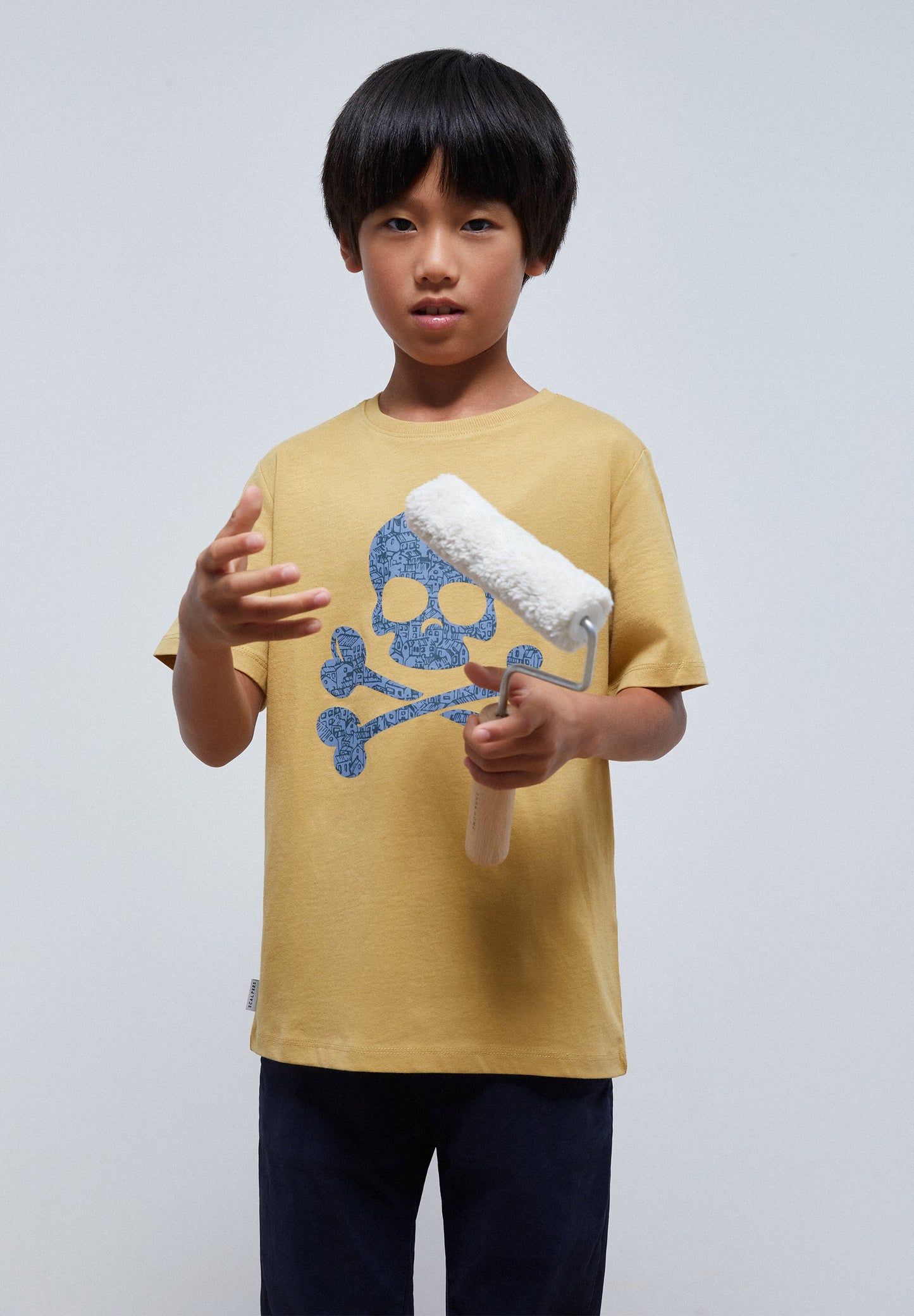 CAMISETA CALAVERA ESTAMPADO