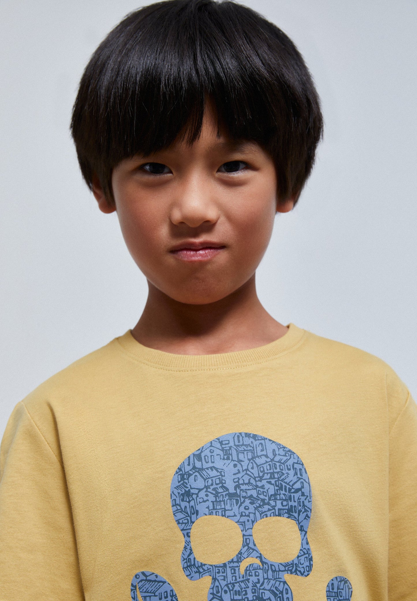CAMISETA CALAVERA ESTAMPADO