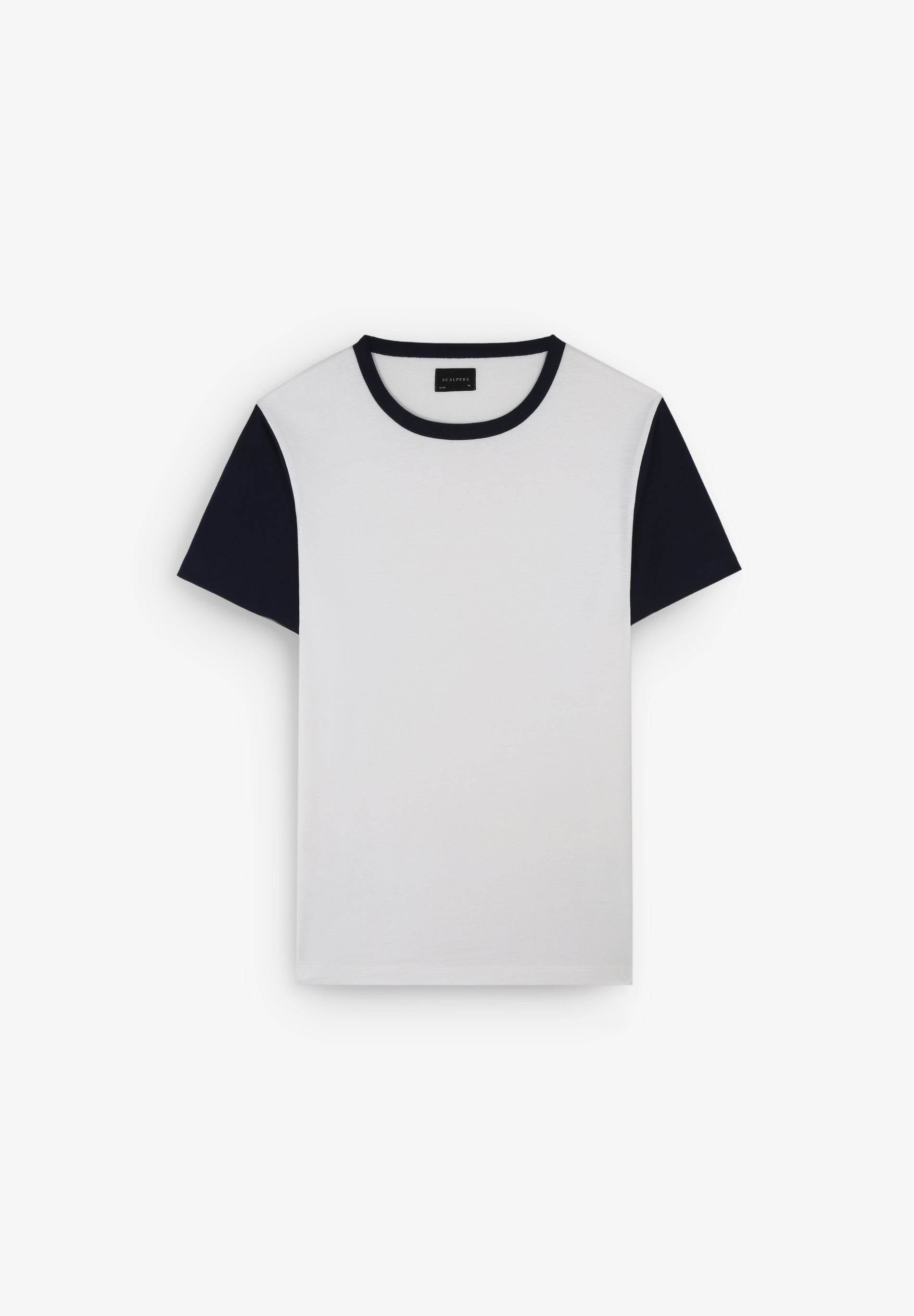 CAMISETA PREMIUM MANGA CONTRASTE