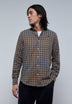CAMISA CUADROS TACTO PEACH