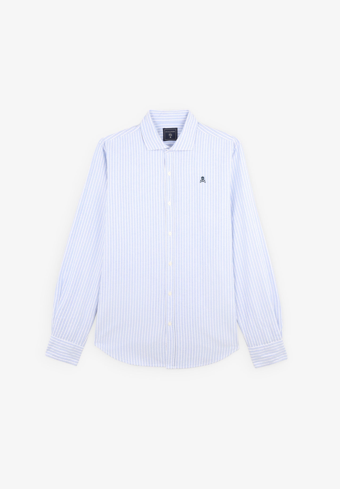 CAMISA OXFORD CALAVERA CONTRASTE