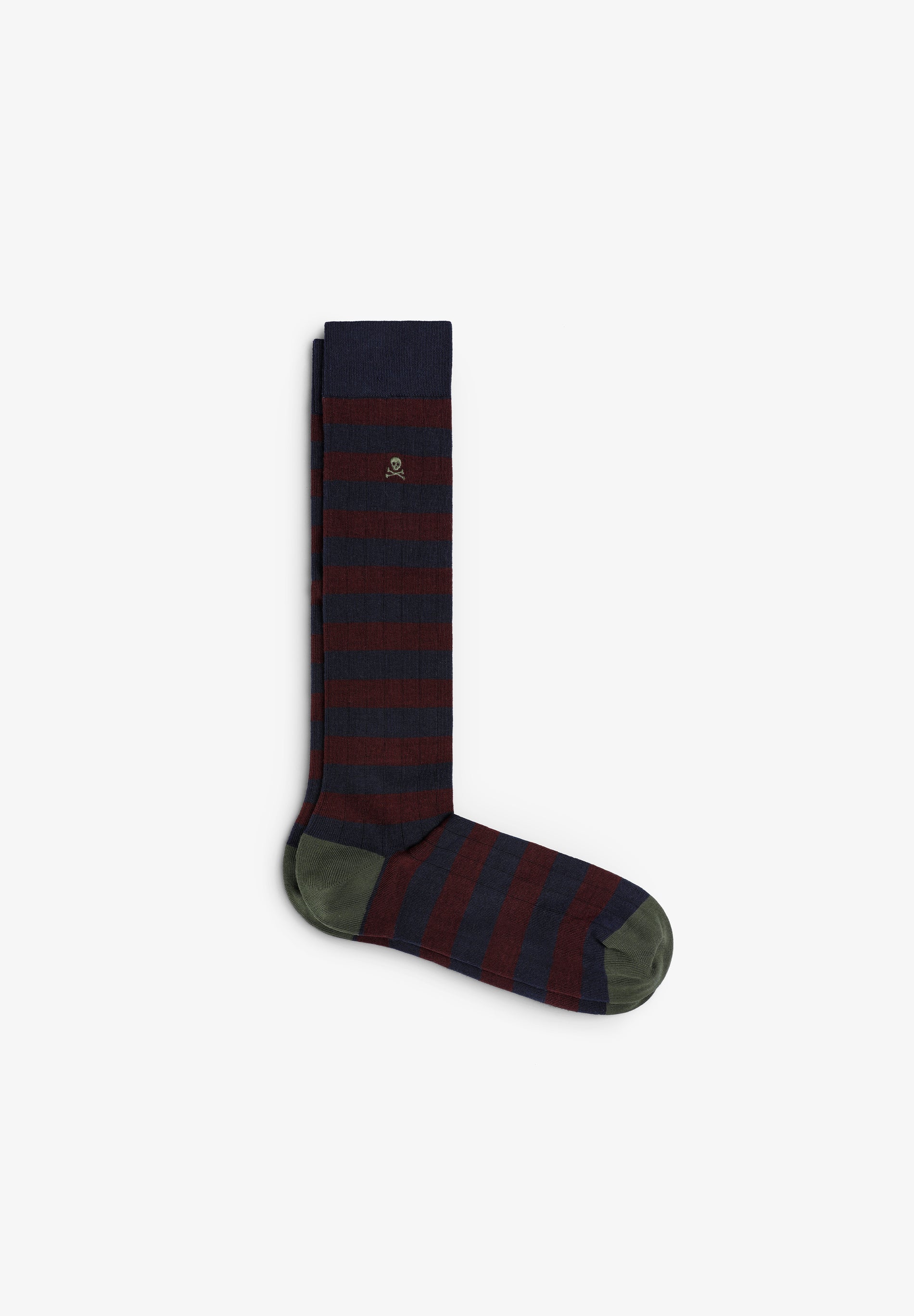 CALCETINES RAYAS CALAVERA