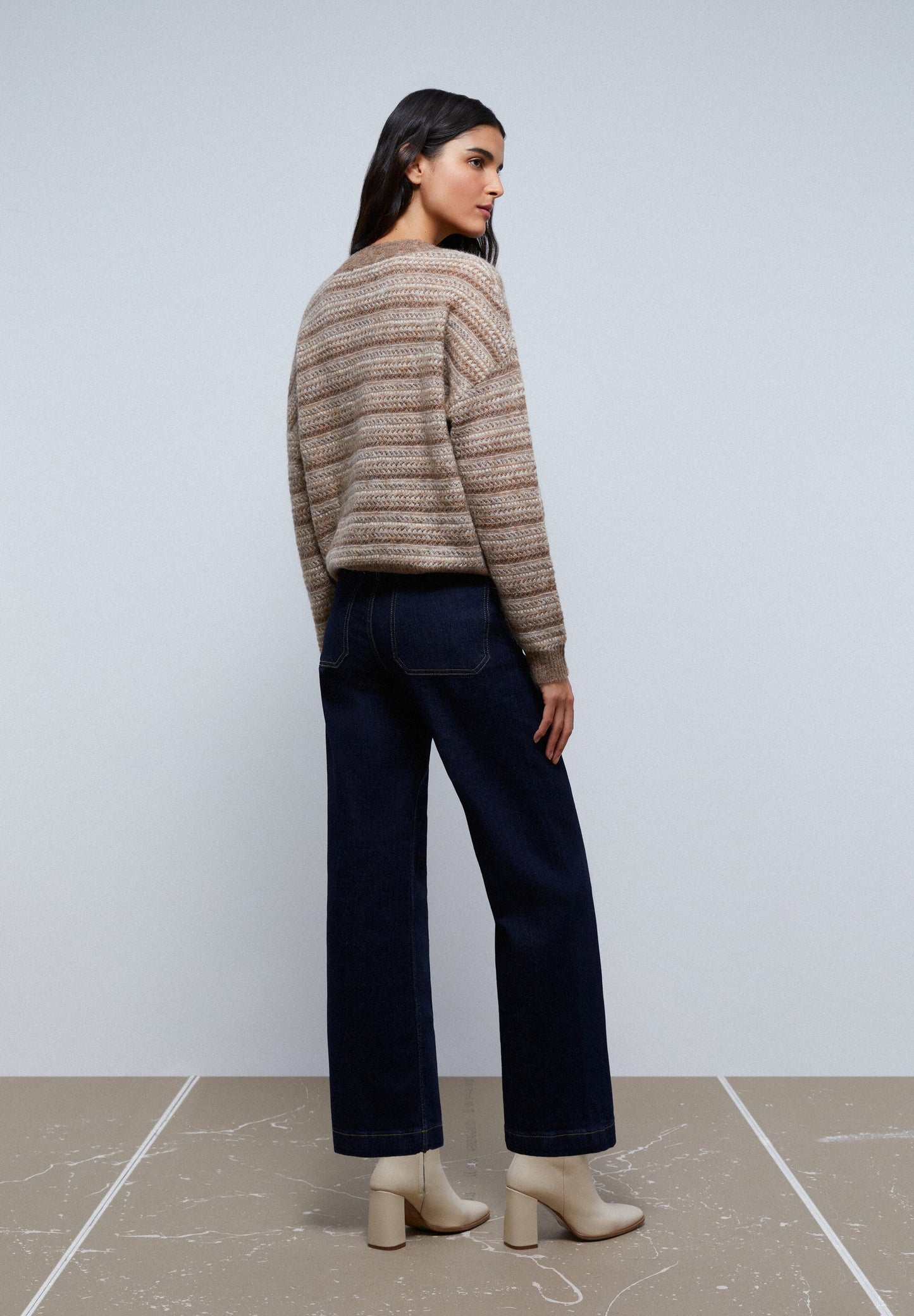 JEANS CULOTTE HIGH RISE