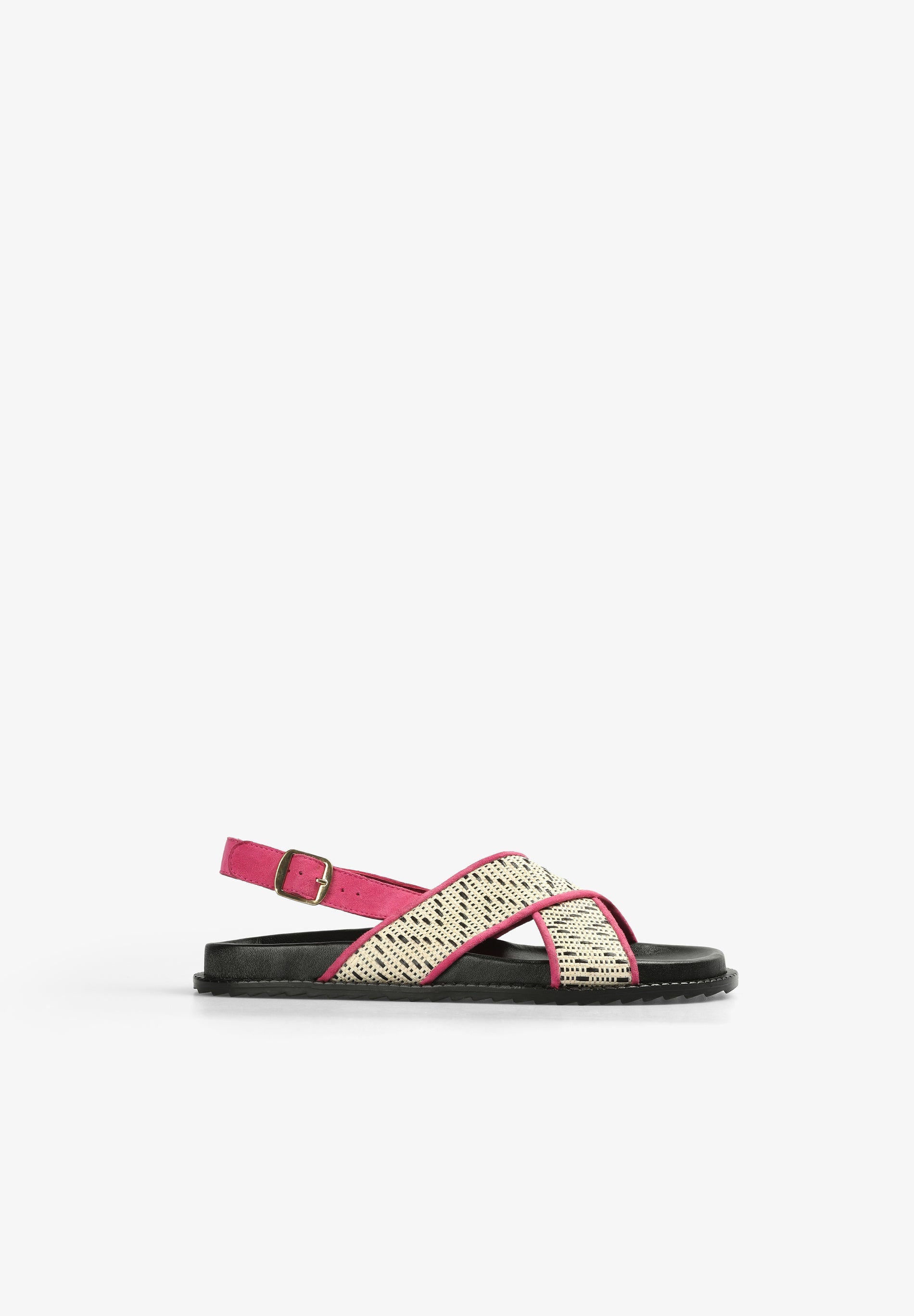 SANDALIAS PLANAS CRUZADAS
