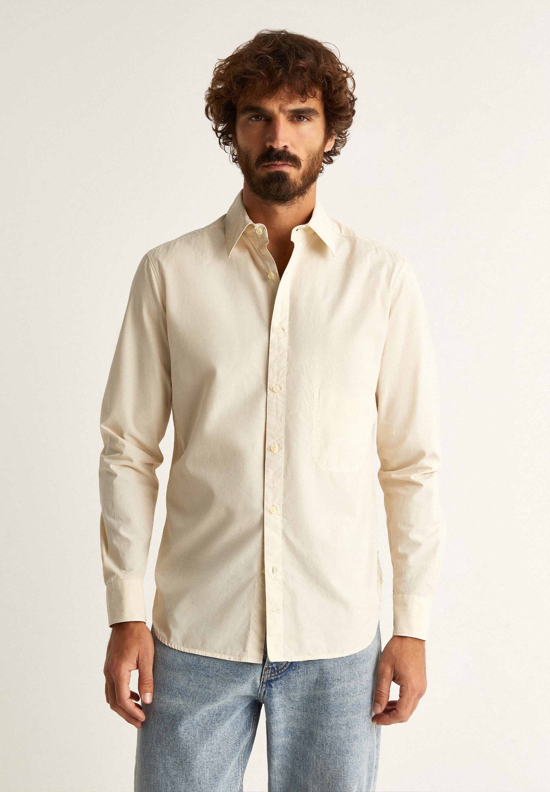 CAMISA CALAVERA TAPETA