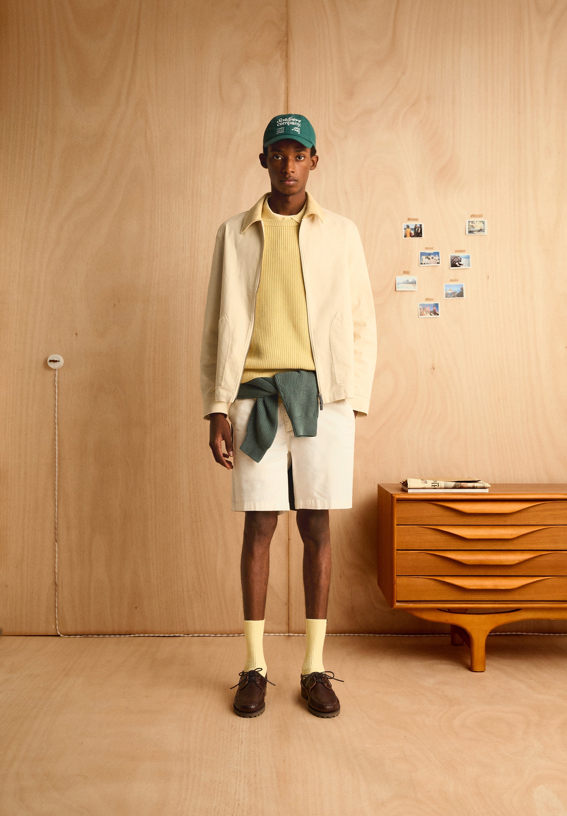 CHAQUETA CANVAS CUELLO PANA