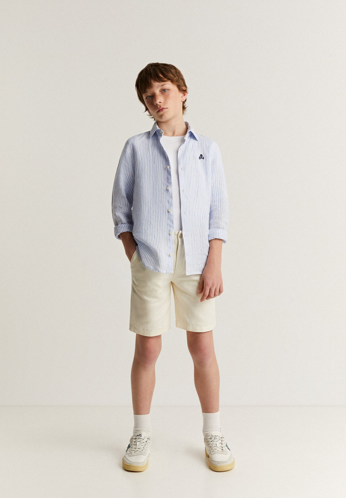 BERMUDAS ALGODÓN LINO
