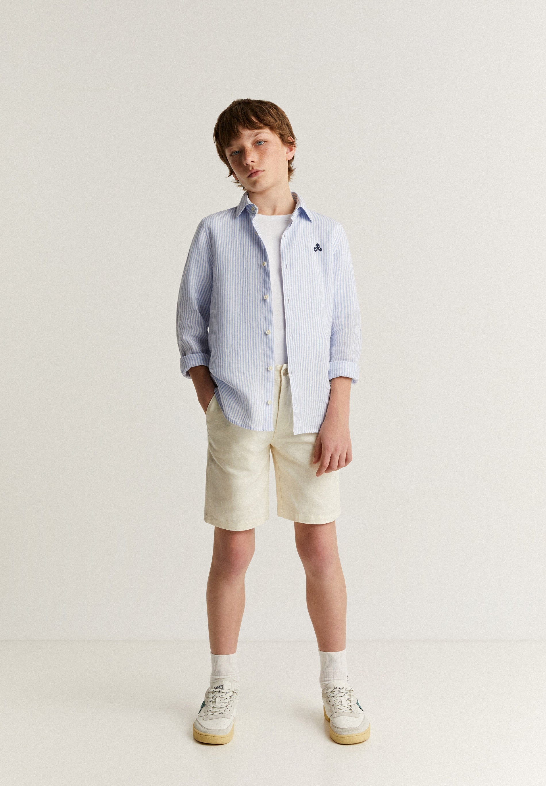 BERMUDAS ALGODÓN LINO
