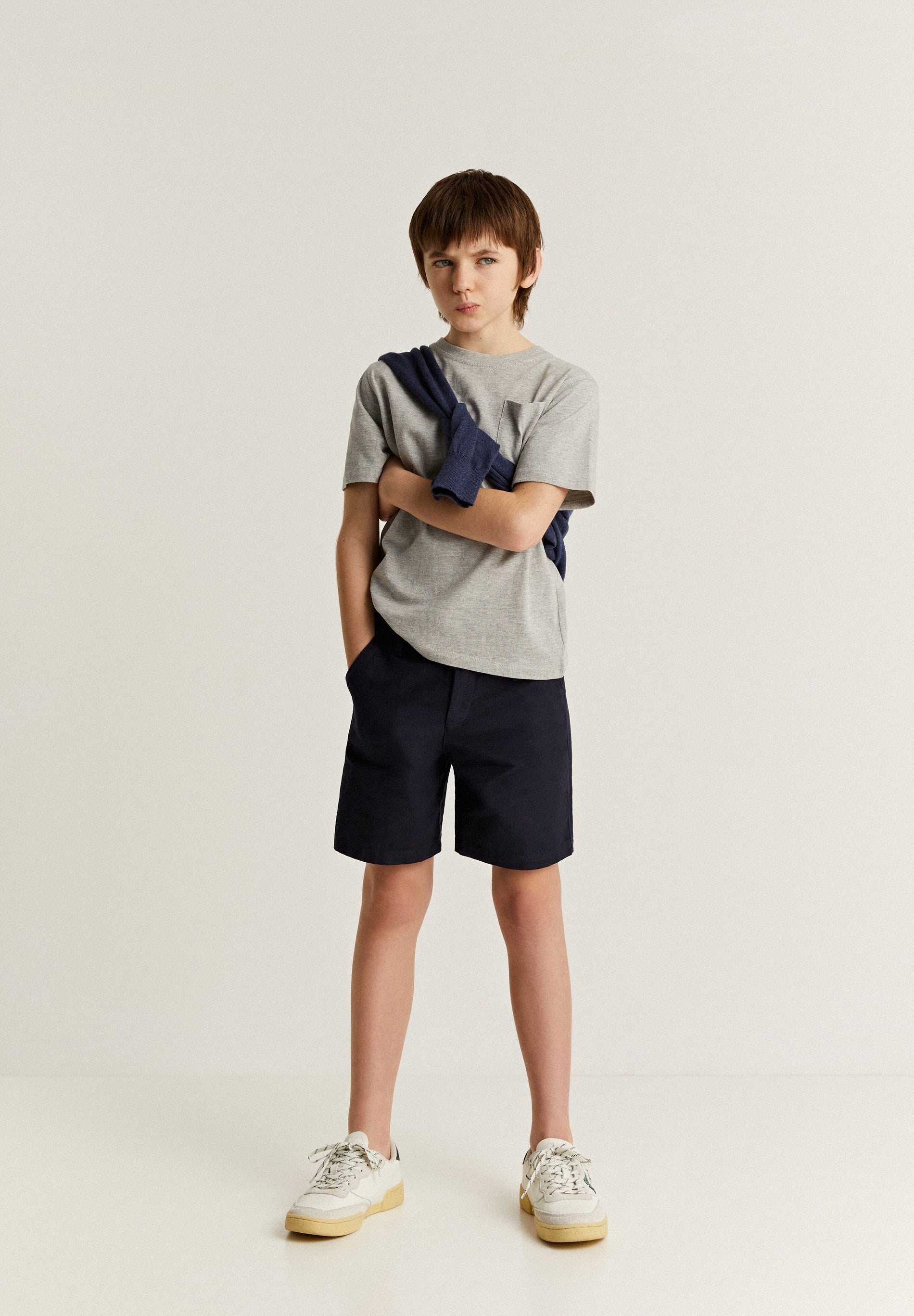 BERMUDAS ALGODÓN LINO