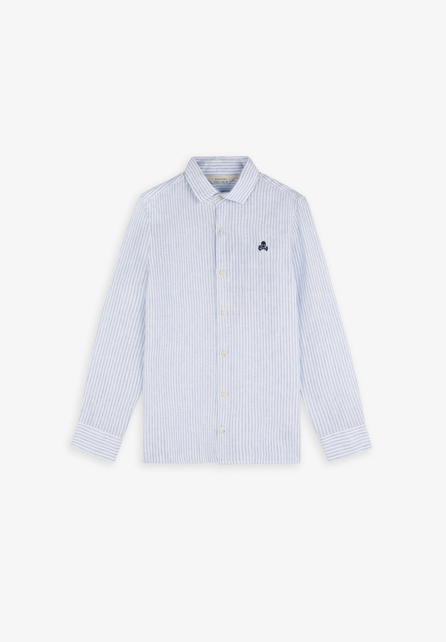 CAMISA LINO CUELLO CUTAWAY