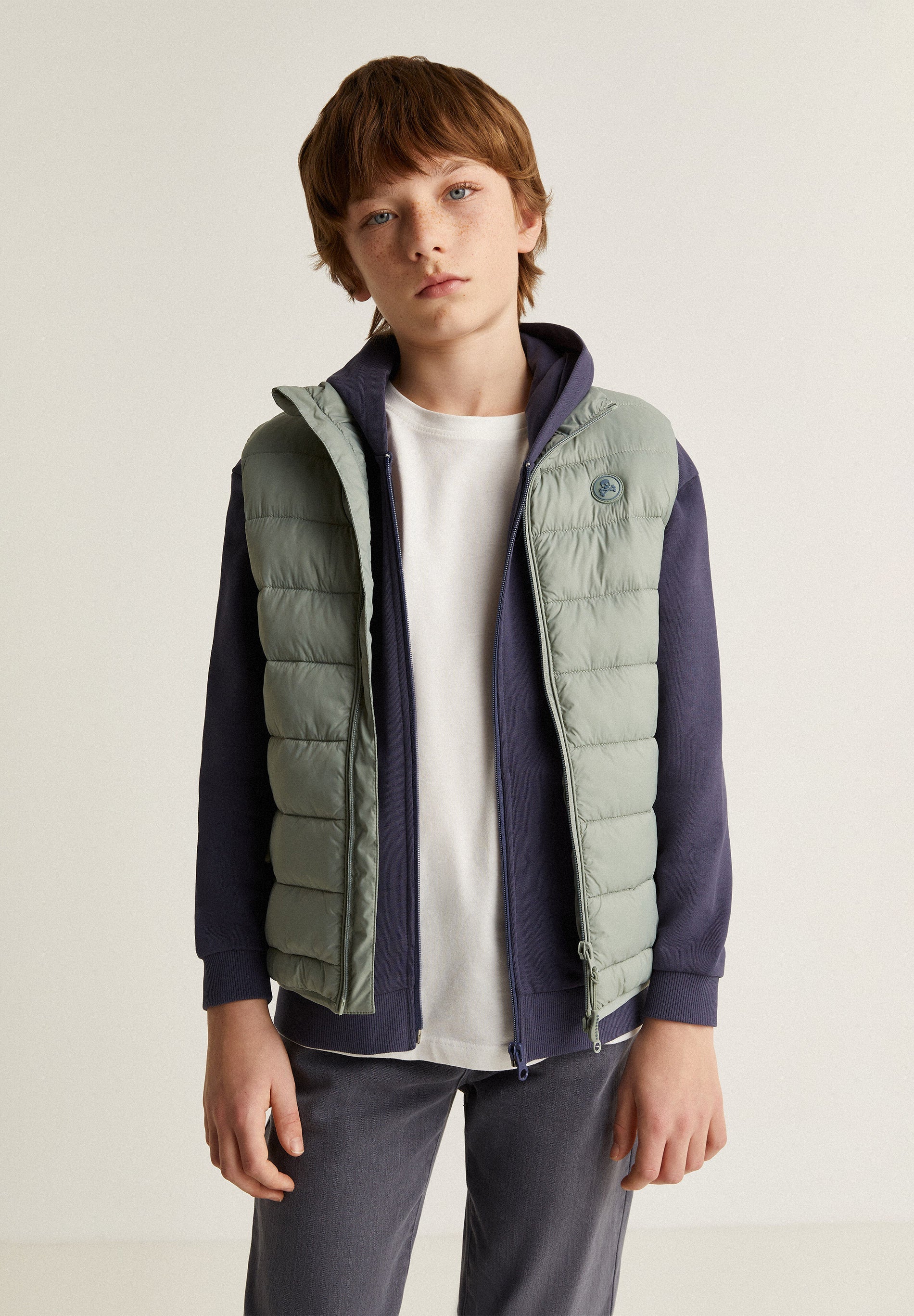 CHALECO ACOLCHADO CALAVERA