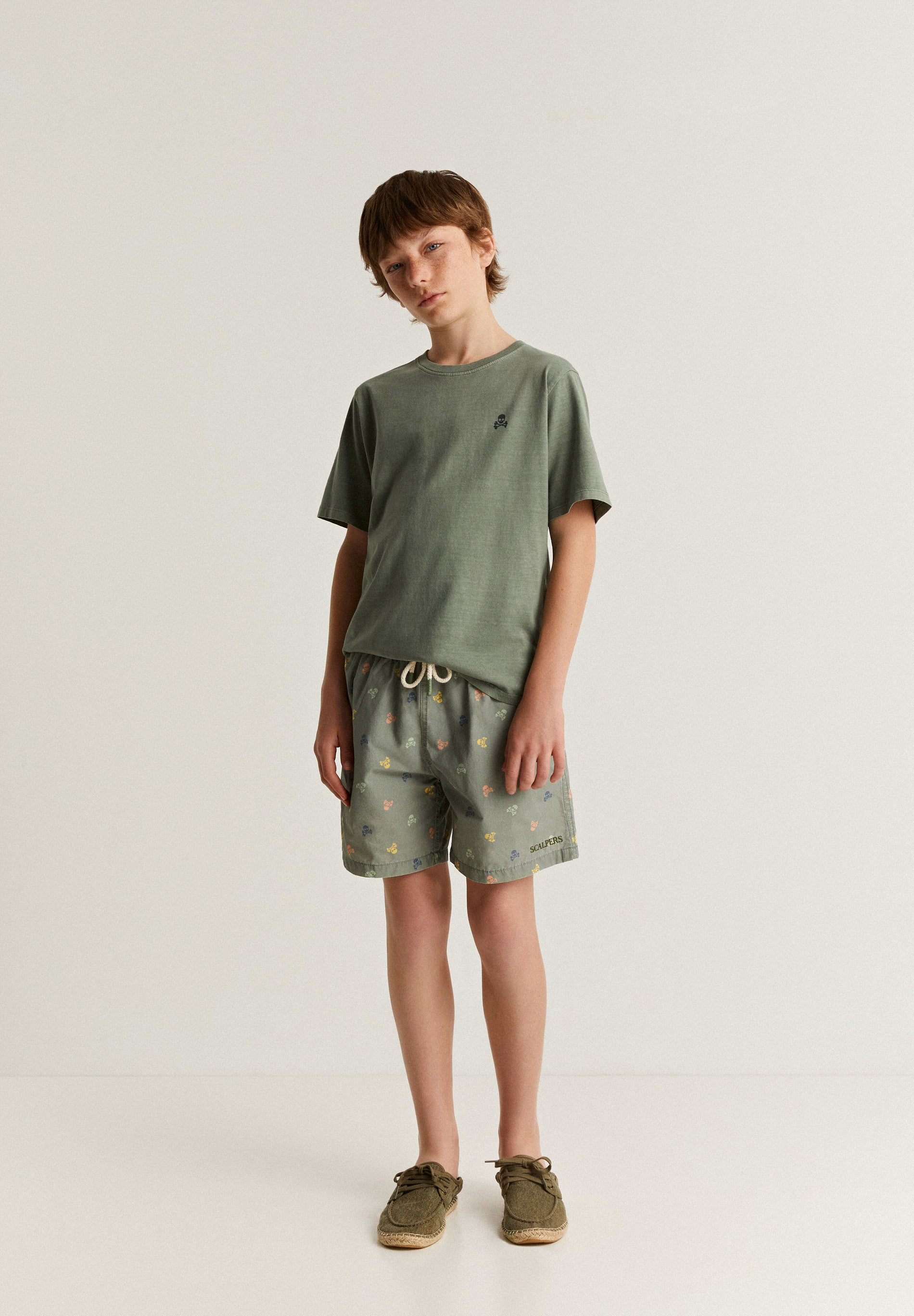 BAÑADOR CALAVERAS ALL OVER CONTRASTE