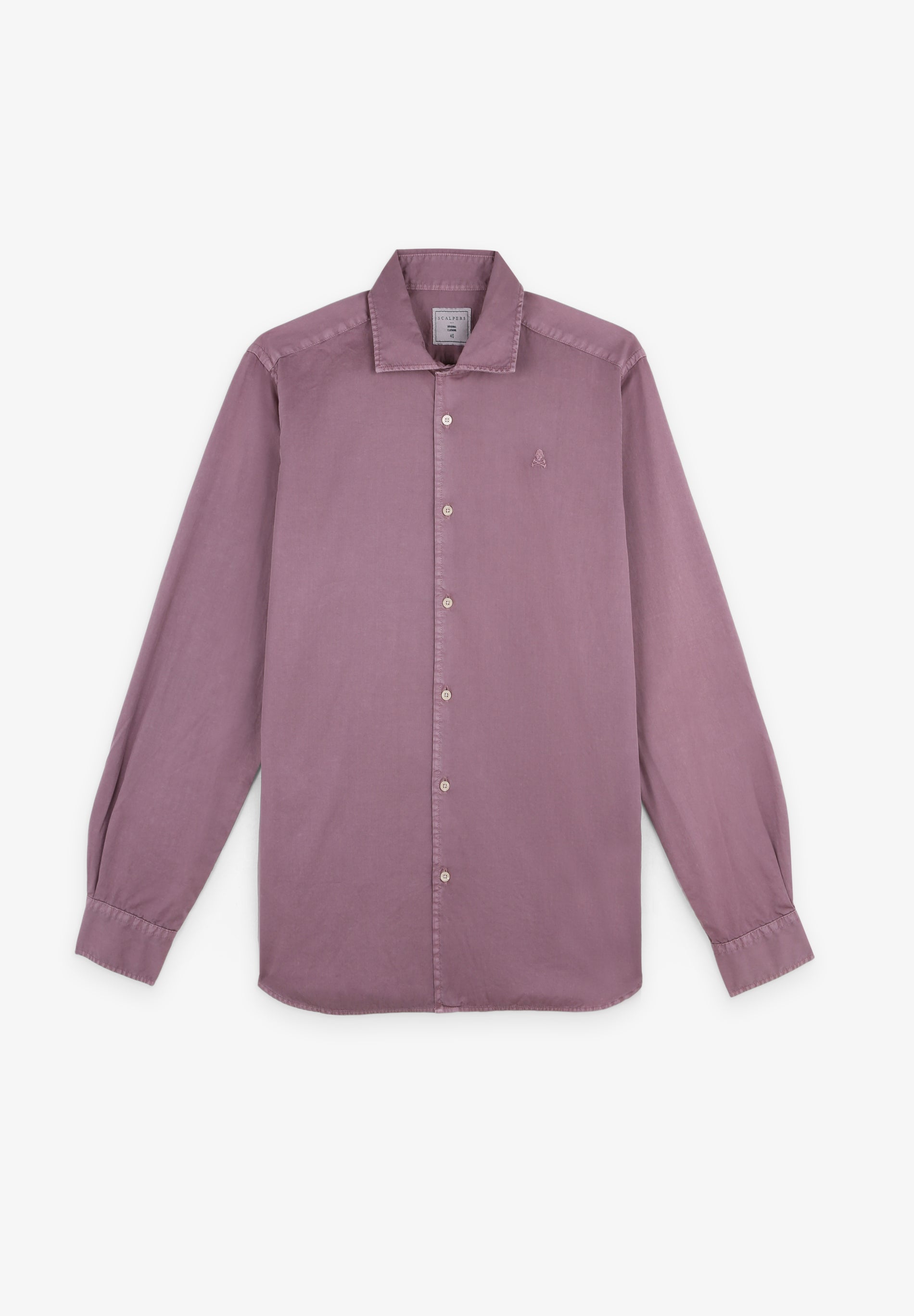 CAMISA LAVADA CALAVERA