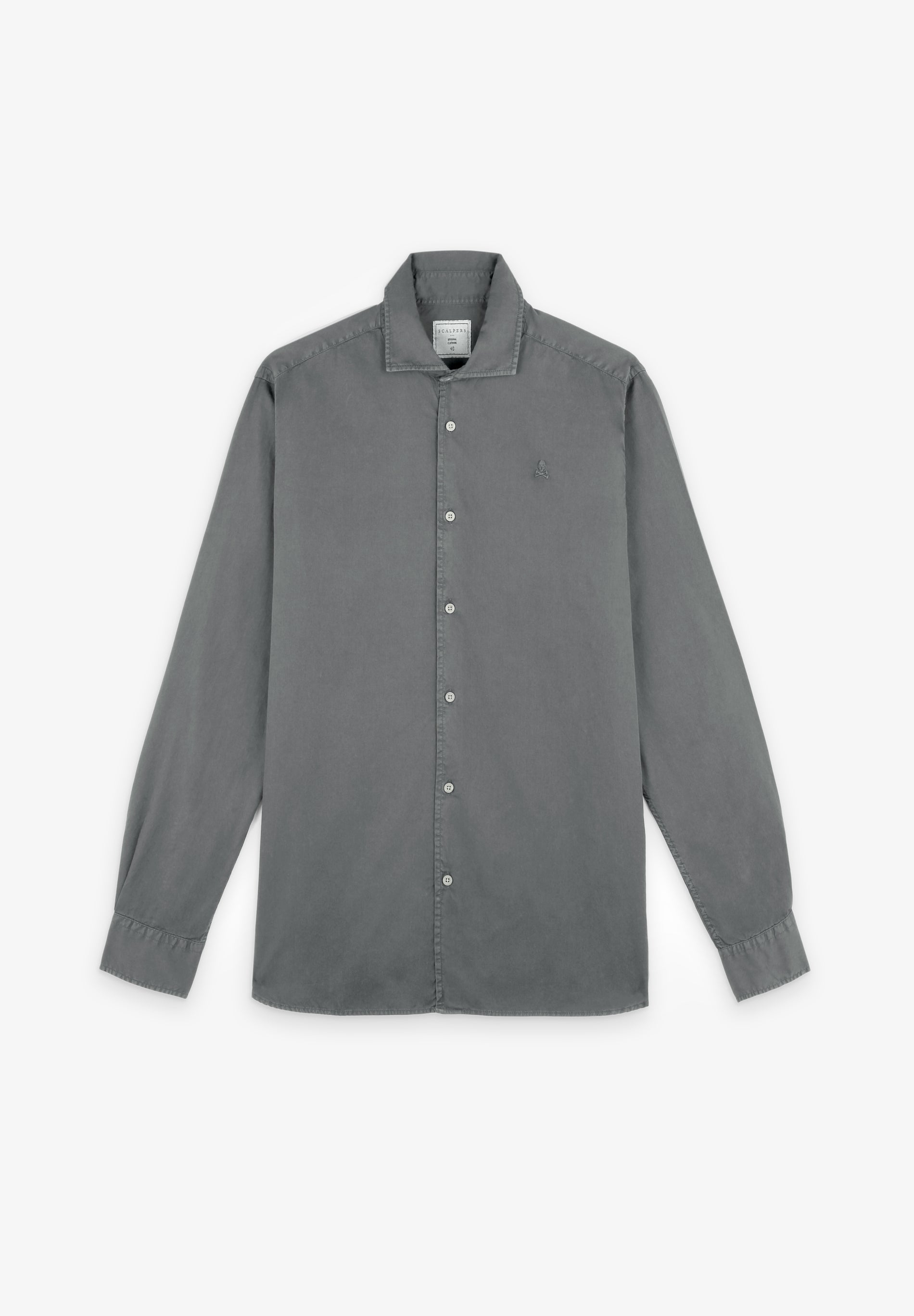 CAMISA LAVADA CALAVERA