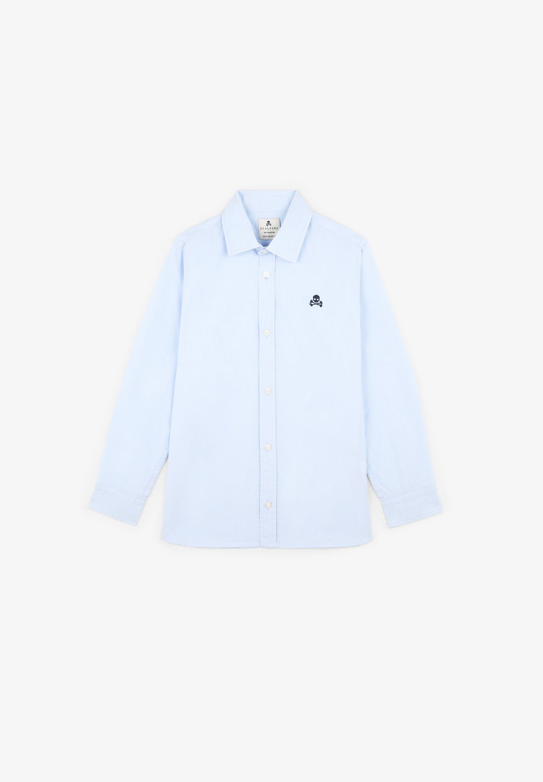 CAMISA CALAVERA CONTRASTE