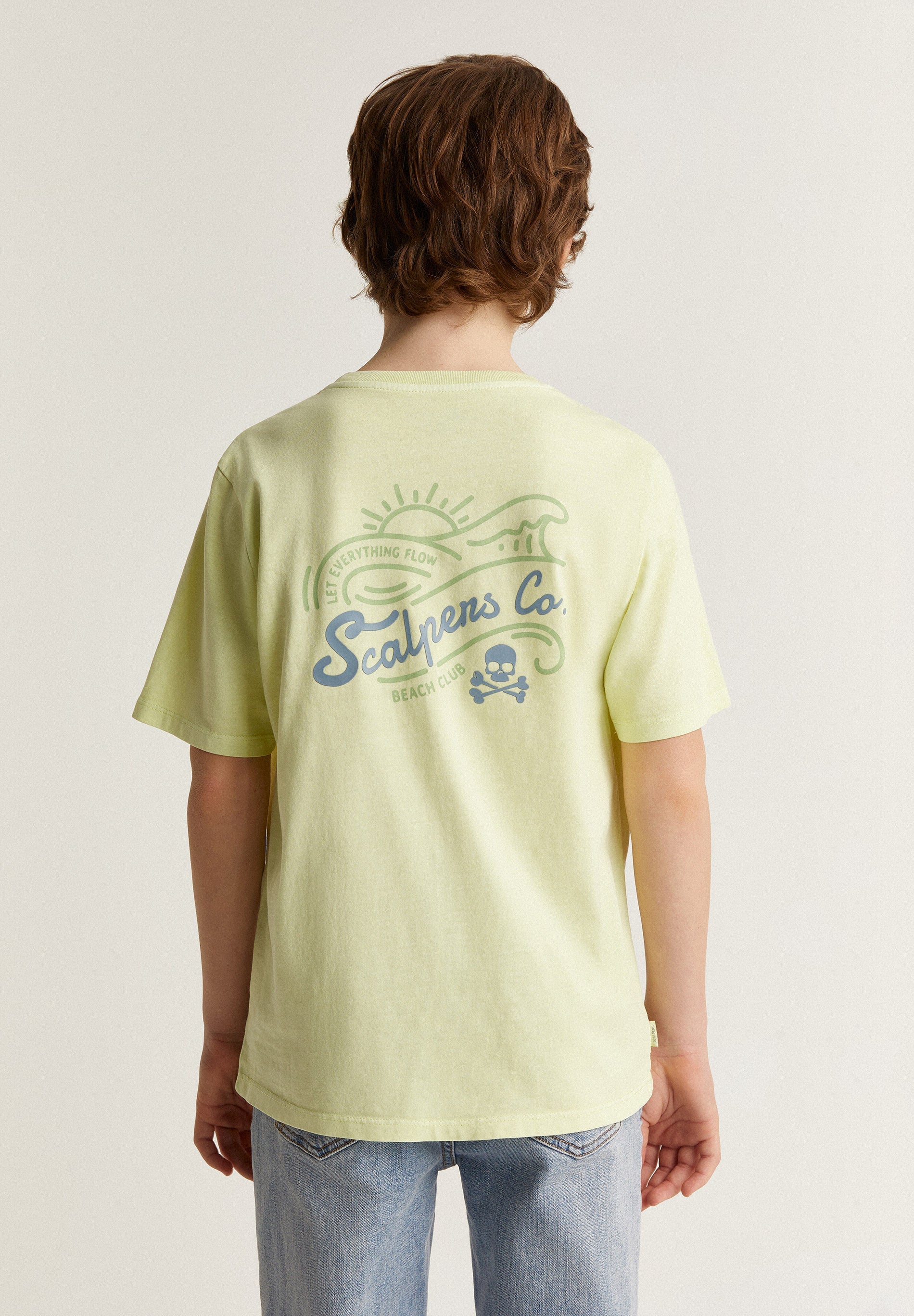CAMISETA CALAVERA PRINT HIGH DENSITY