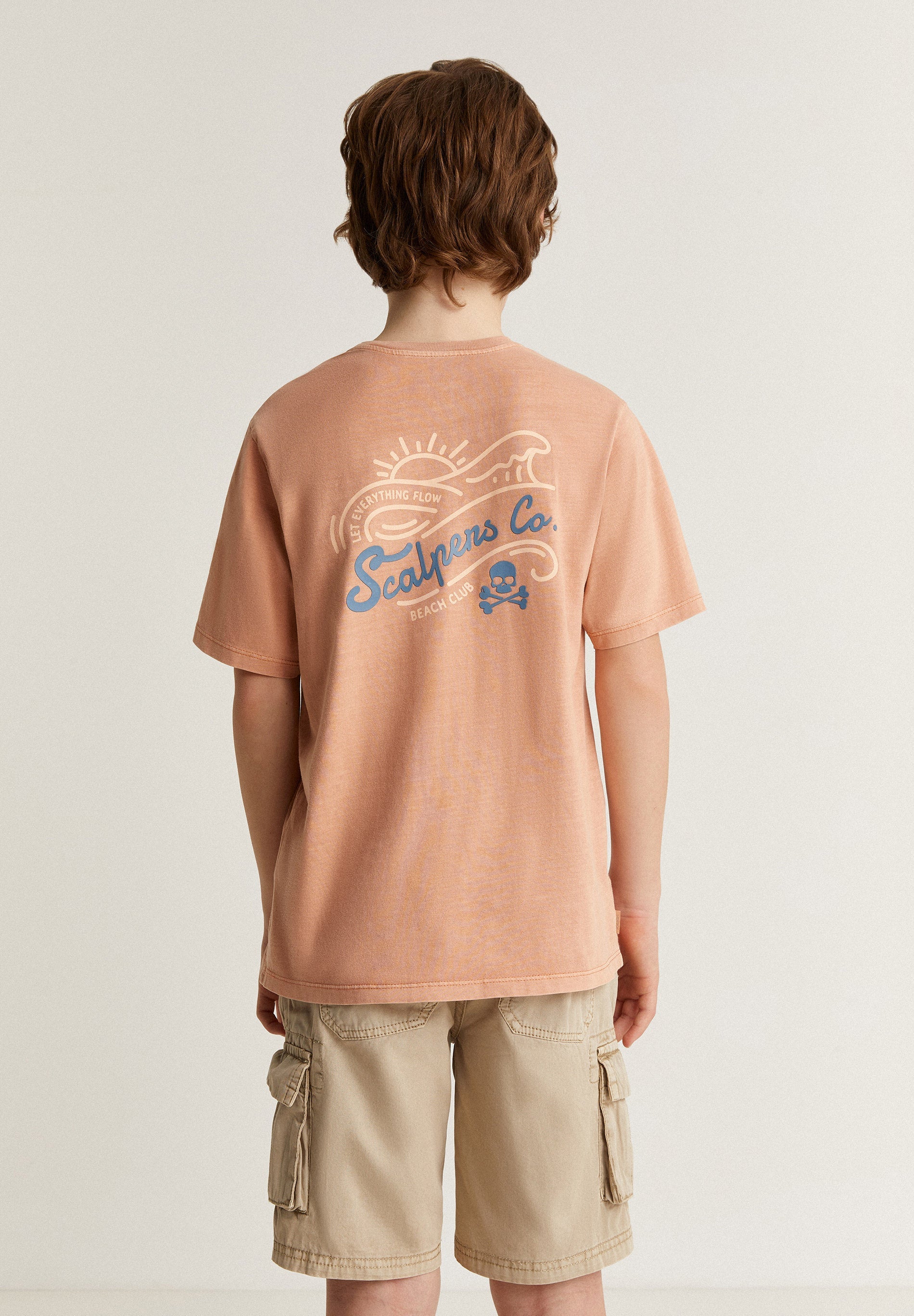 CAMISETA CALAVERA PRINT HIGH DENSITY