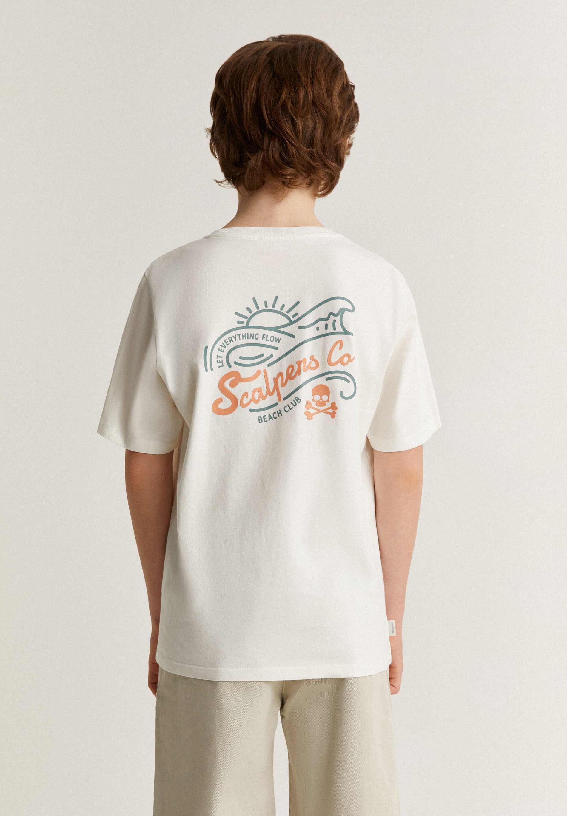 CAMISETA CALAVERA PRINT HIGH DENSITY
