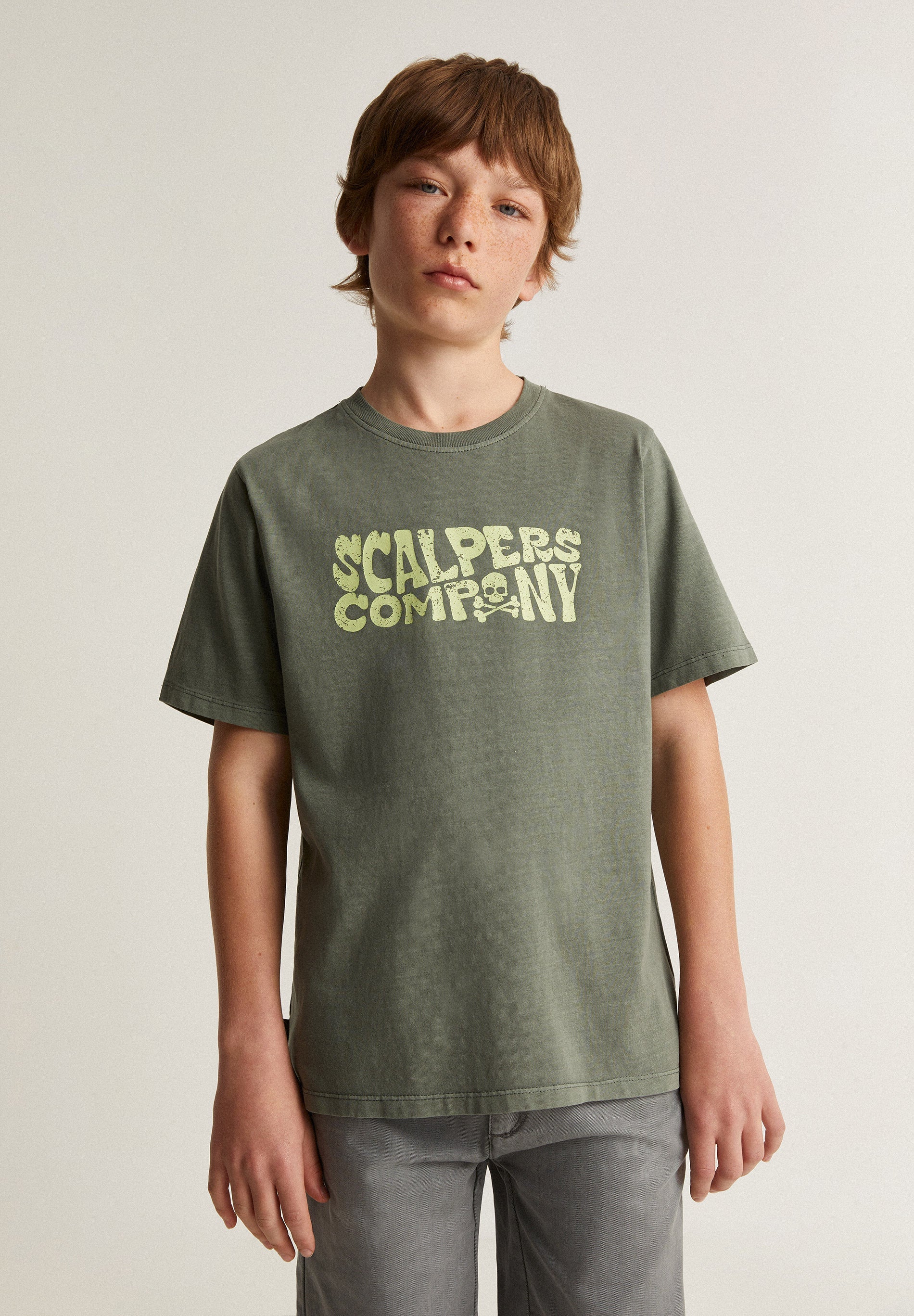 CAMISETA EFECTO LAVADO PRINT