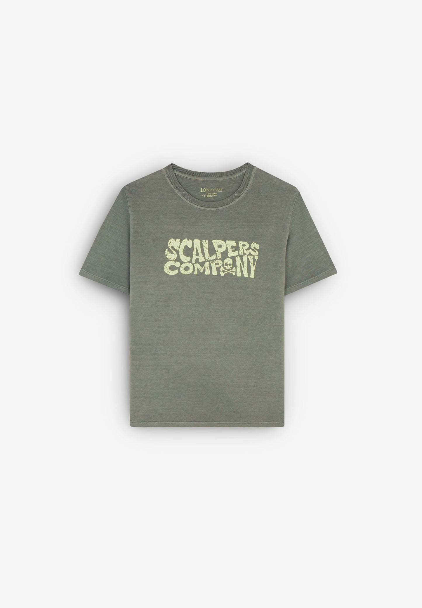 CAMISETA EFECTO LAVADO PRINT