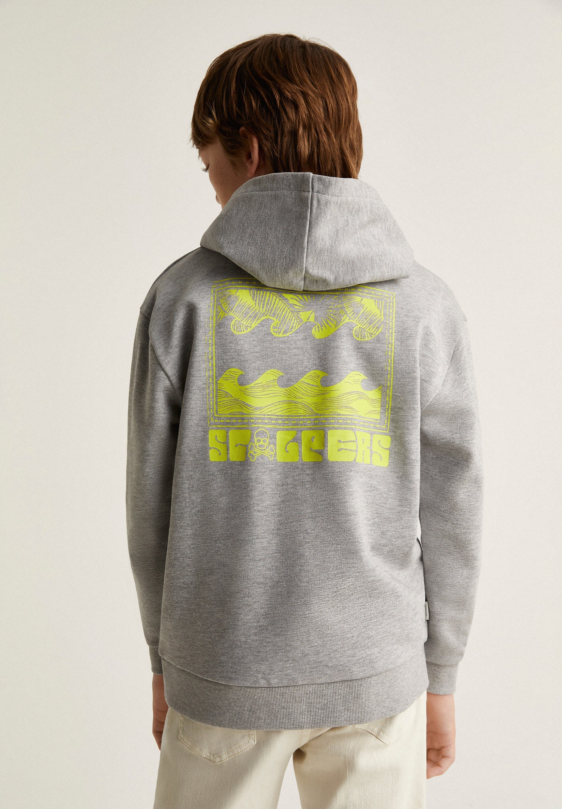 SUDADERA CAPUCHA CREMALLERA