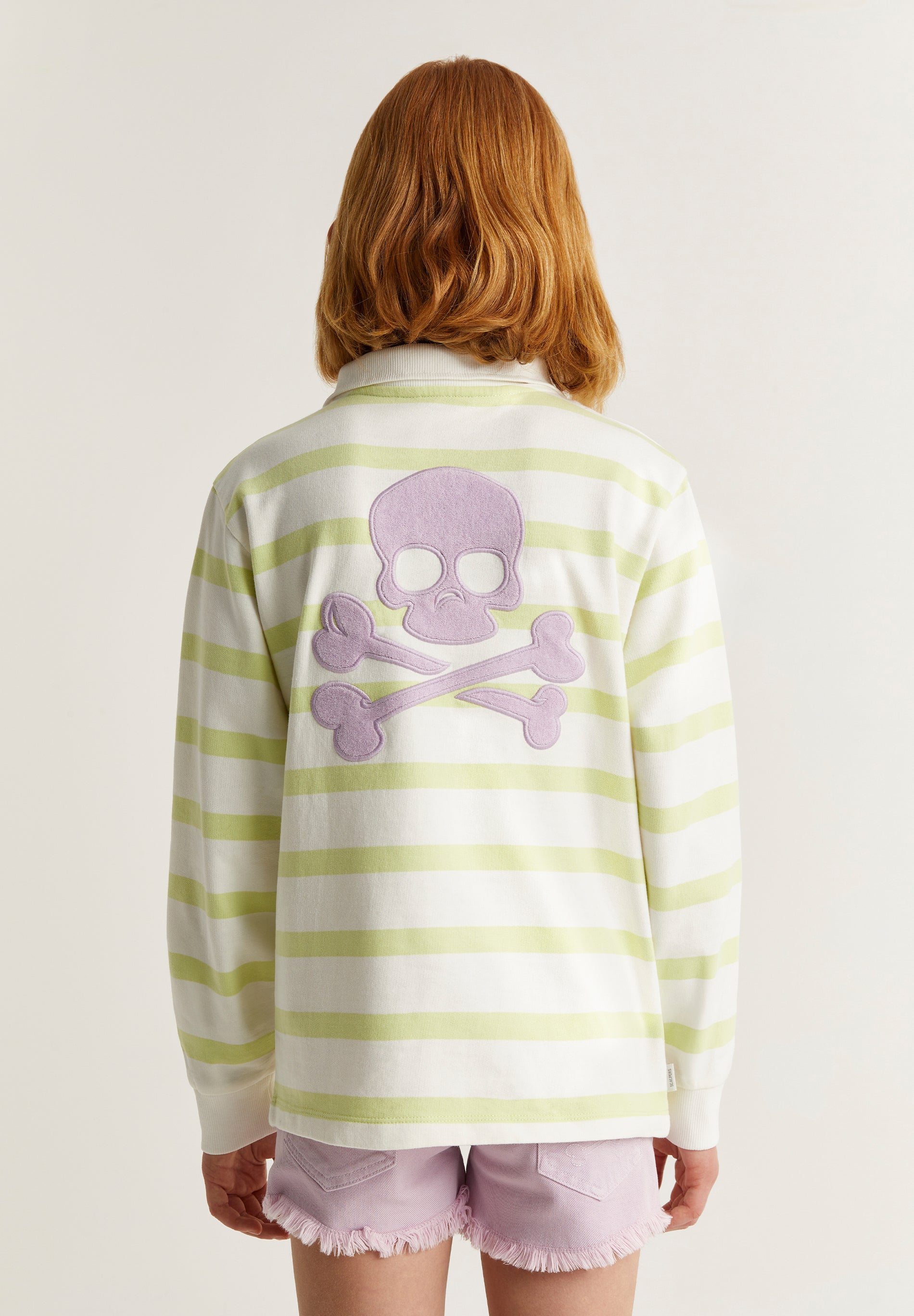 SUDADERA RAYAS DETALLE CREMALLERA