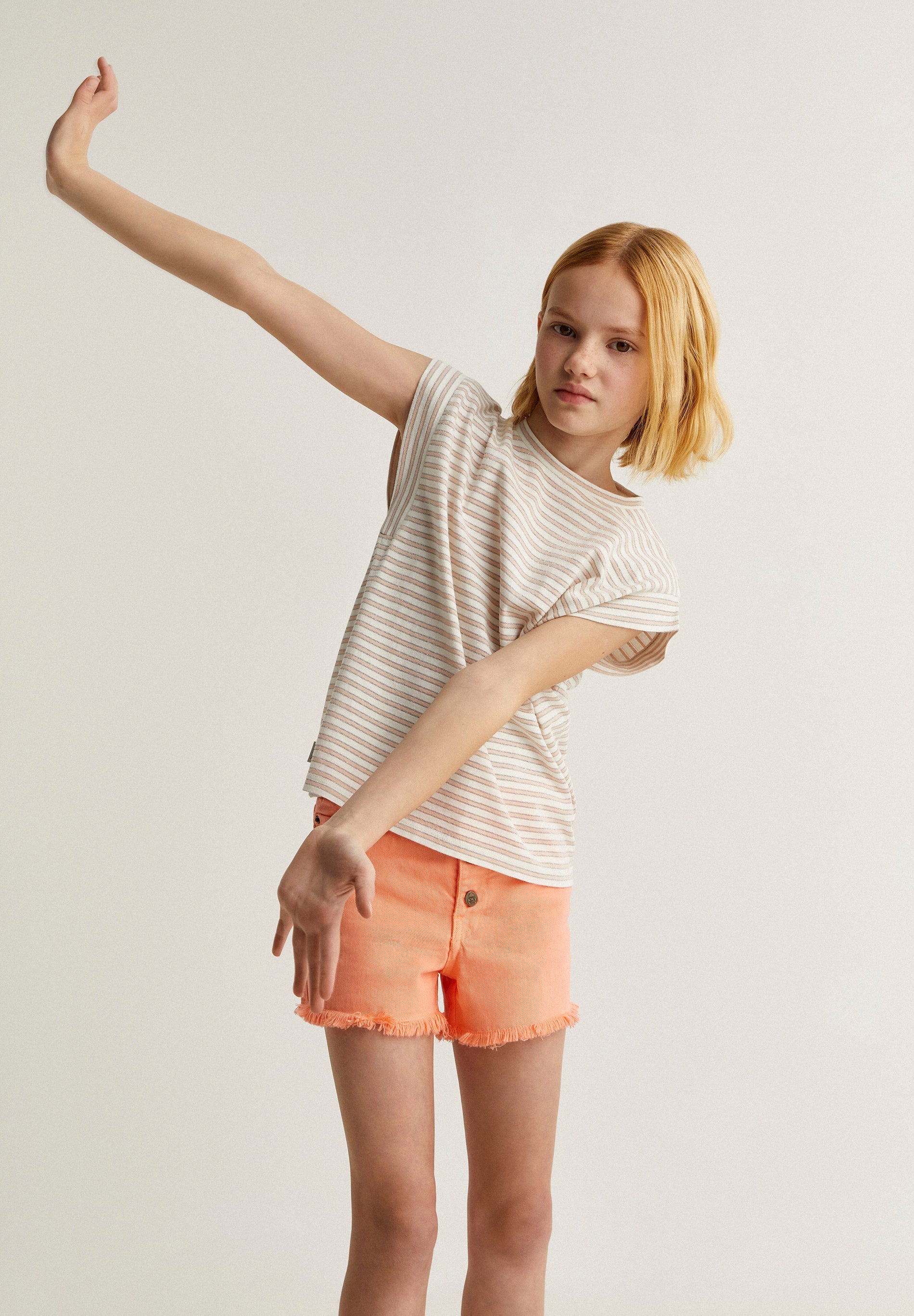 CAMISETA RAYAS LUREX