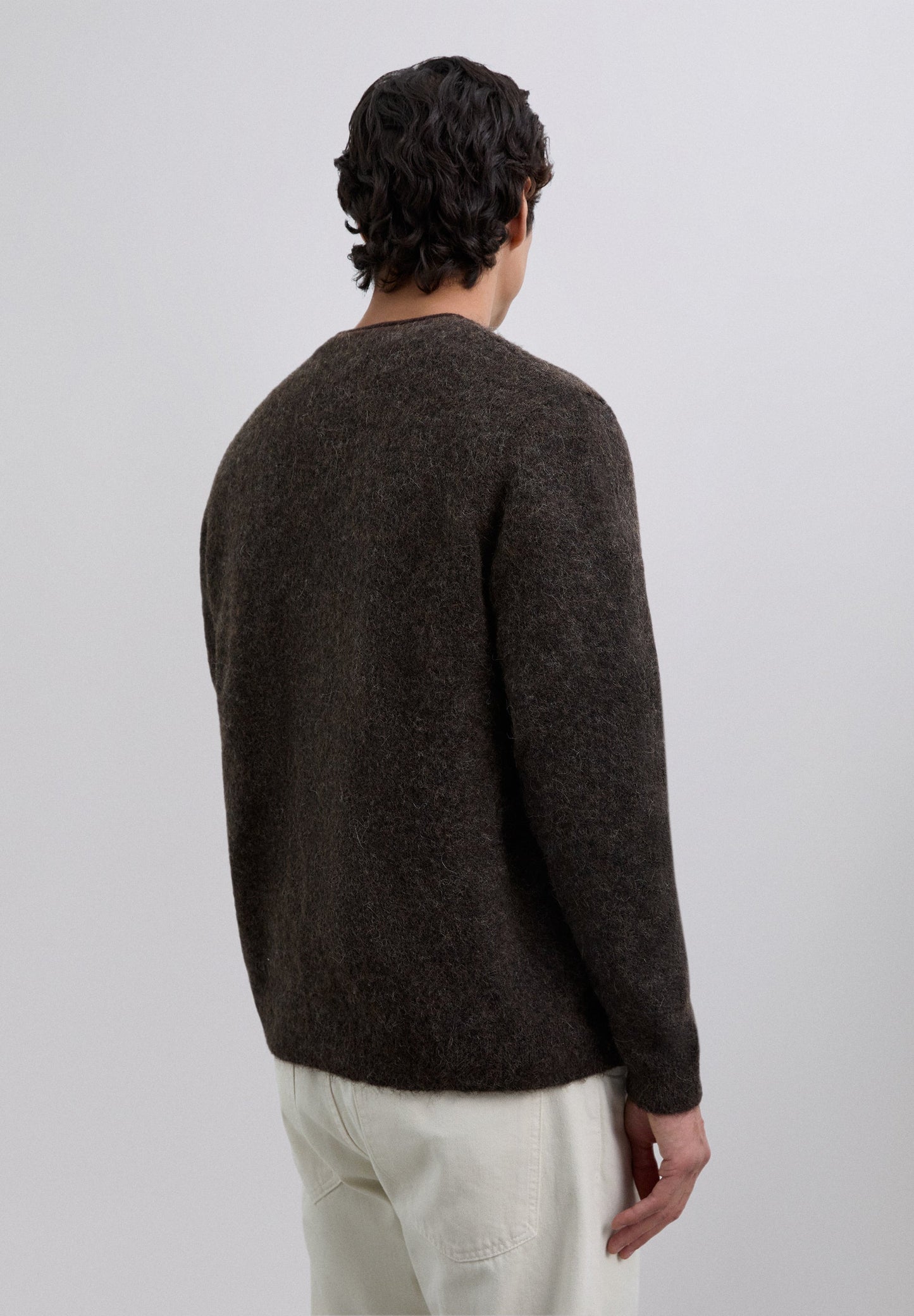 CARDIGAN CUELLO PICO ALPACA