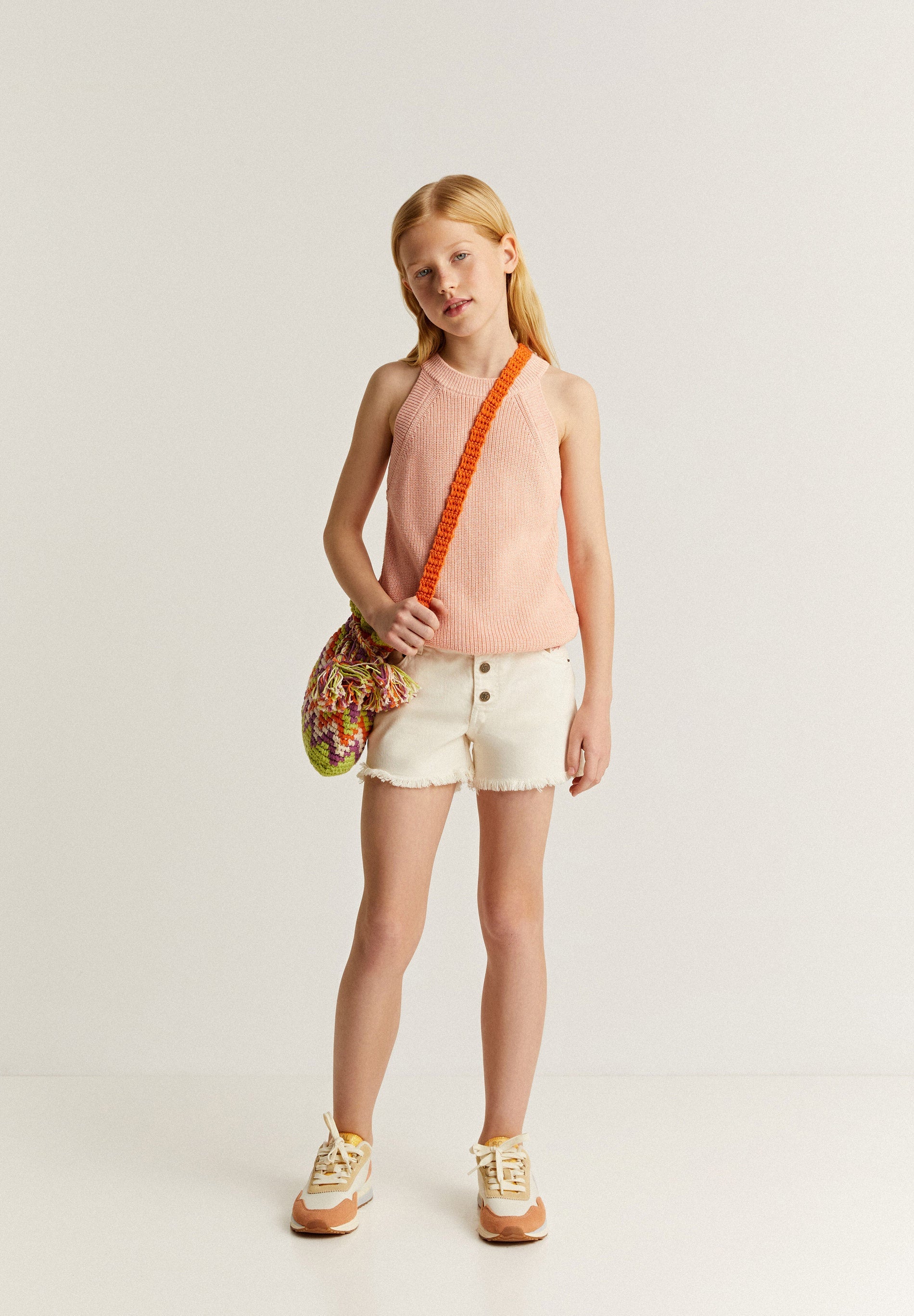 TOP PUNTO CUELLO HALTER