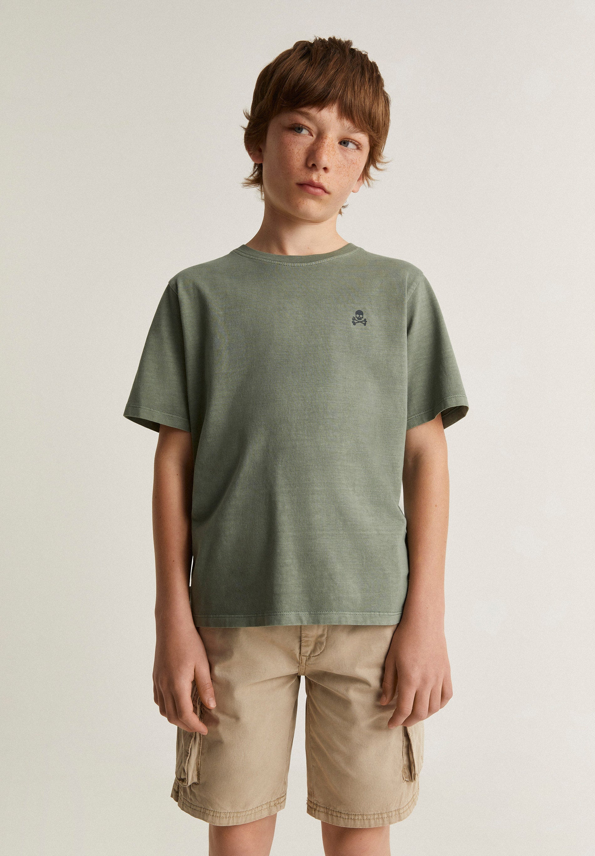 CAMISETA PRINT EFECTO DESGASTADO
