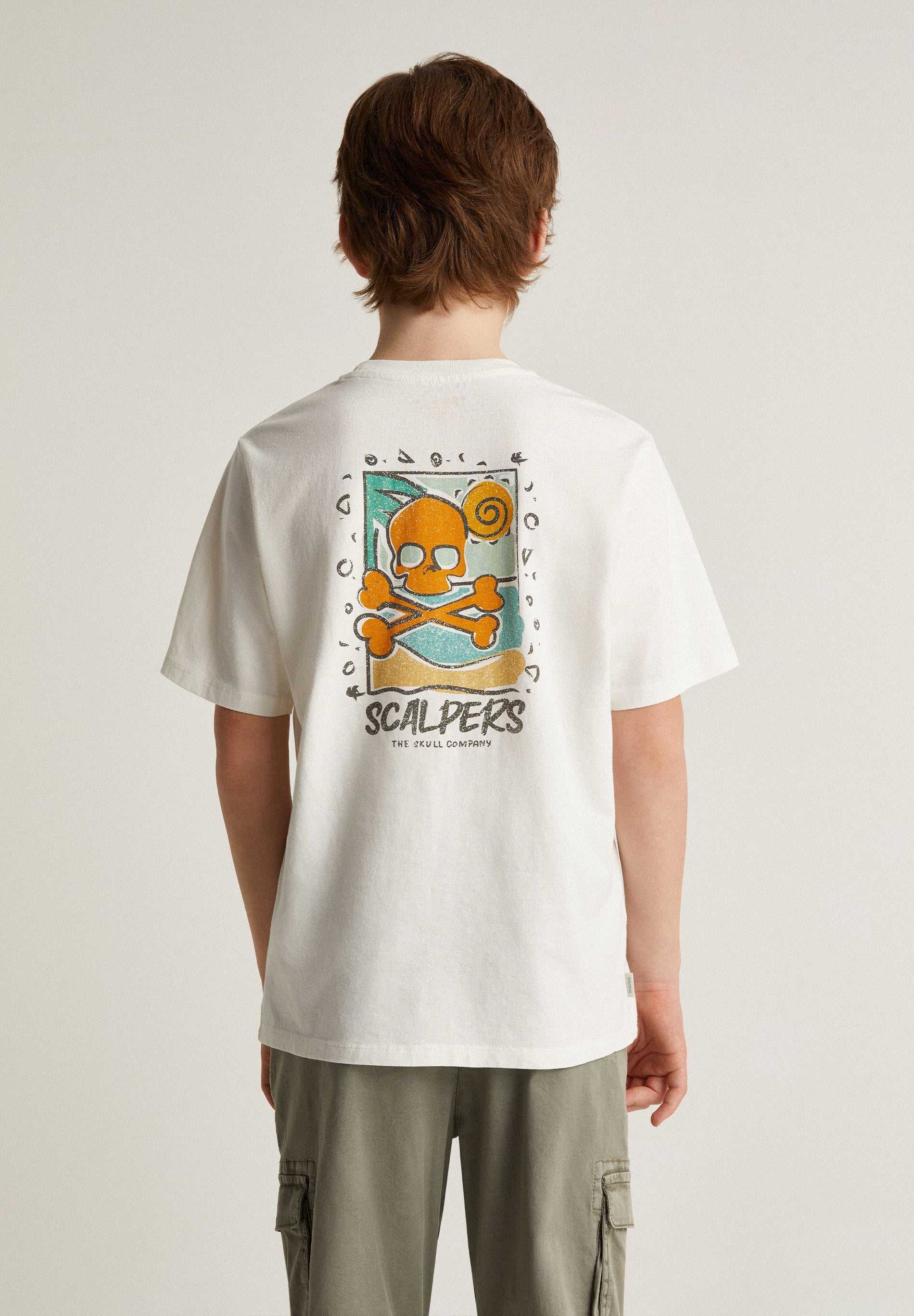 CAMISETA PRINT EFECTO DESGASTADO