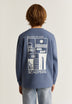 SUDADERA PRINT CONTRASTE