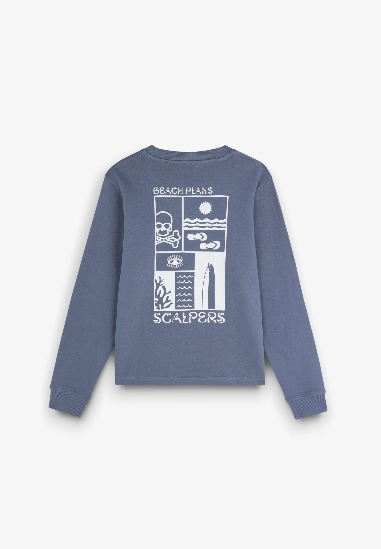 SUDADERA PRINT CONTRASTE