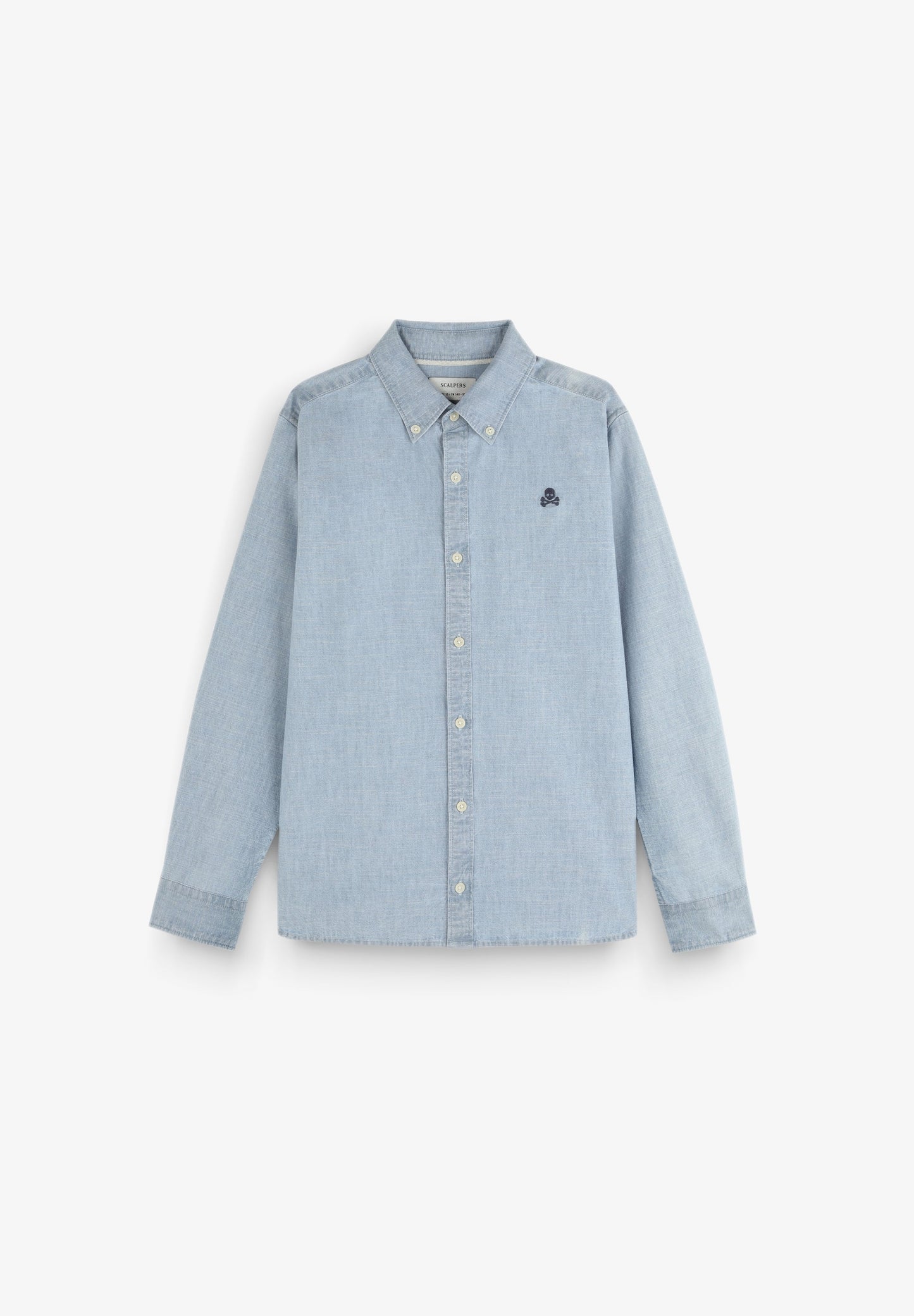 CAMISA DENIM CUELLO BOTONES