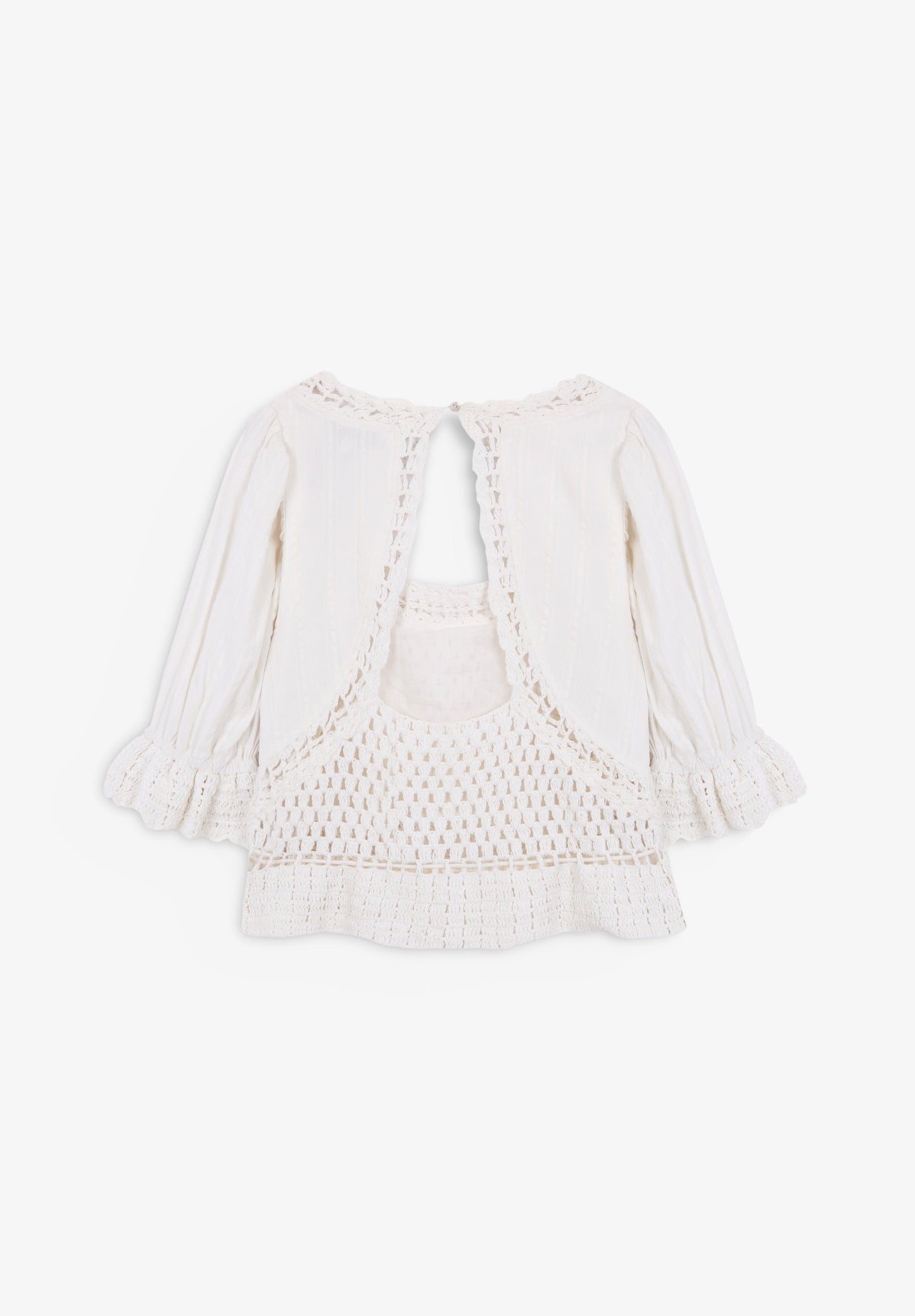 BLUSA DETALLES CROCHET