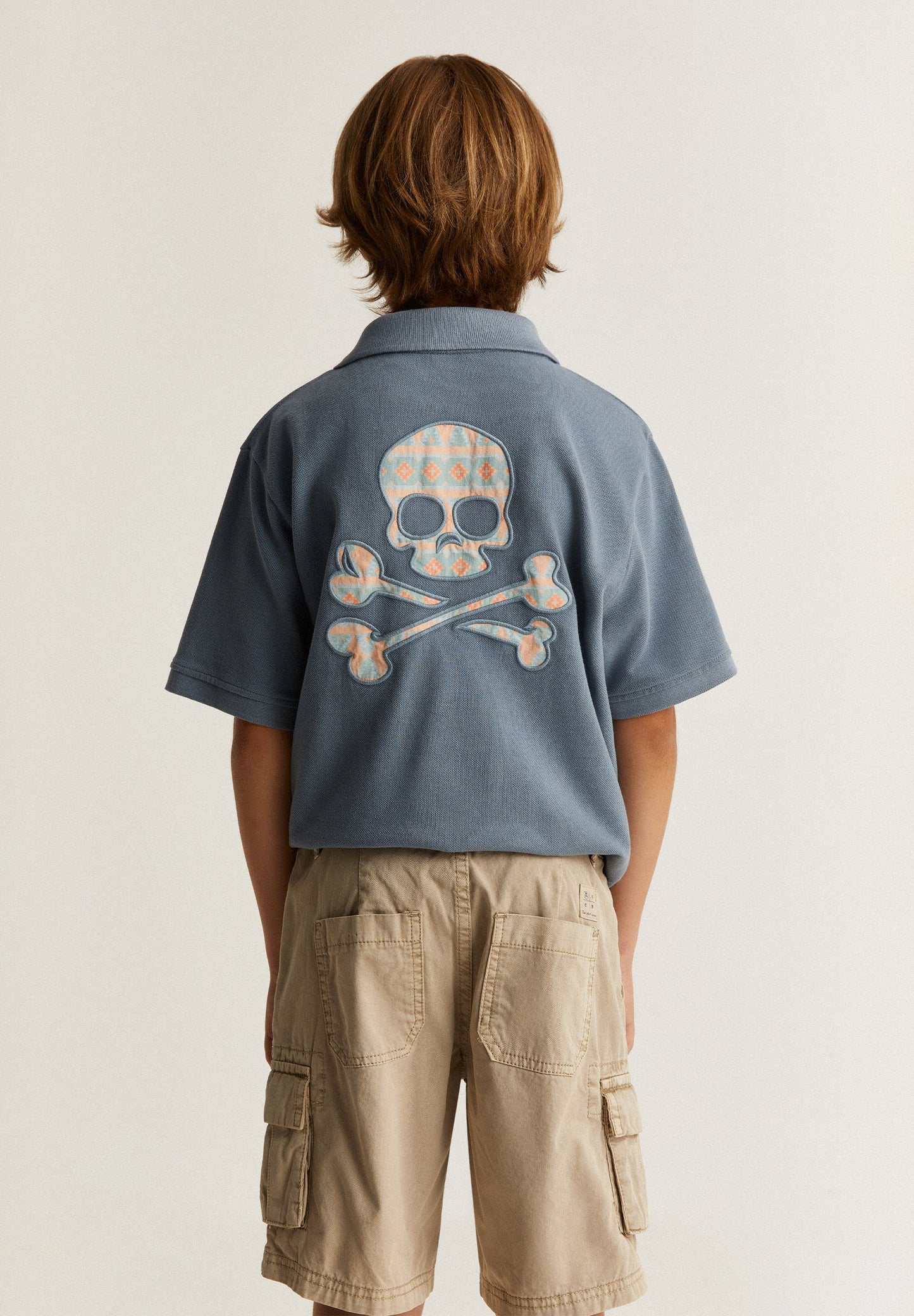 POLO CALAVERA PARCHE