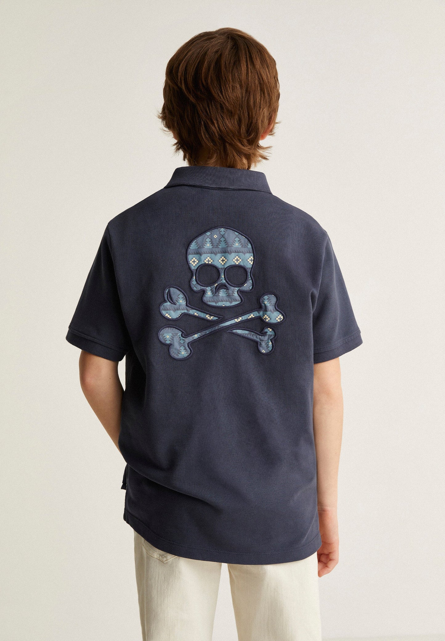 POLO CALAVERA PARCHE